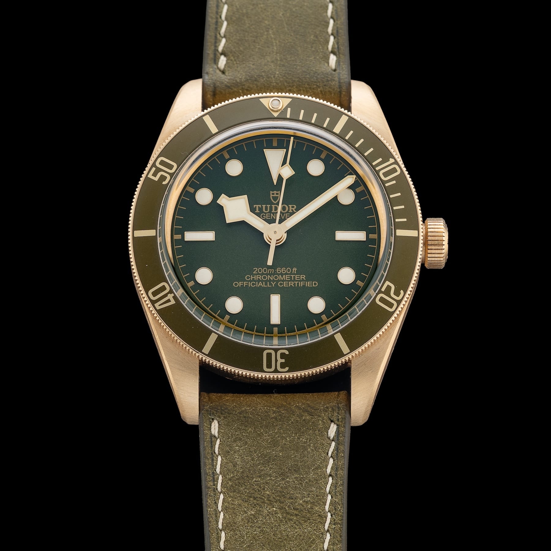 TUDOR Yellow Gold Black Bay 79018V