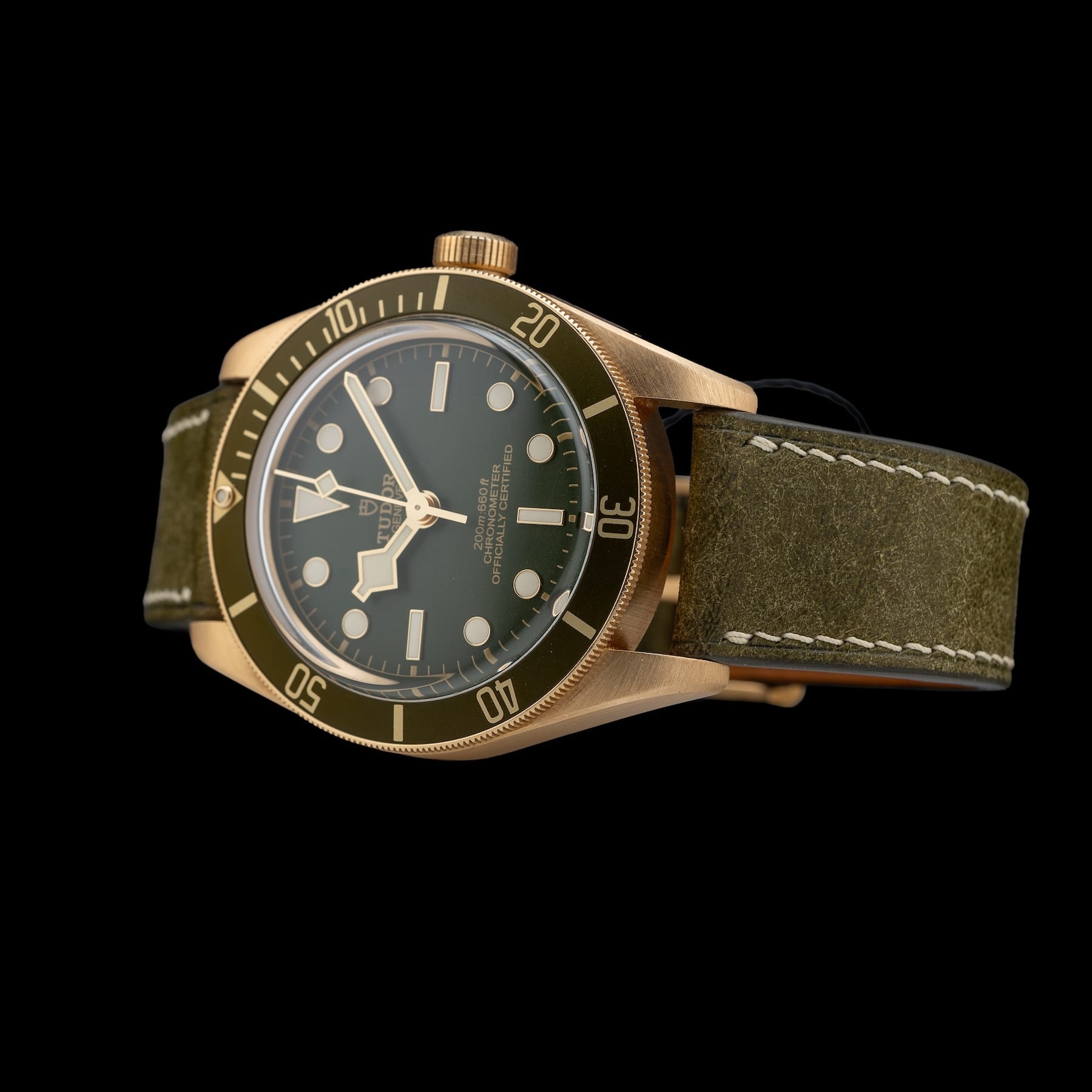 TUDOR Yellow Gold Black Bay 79018V