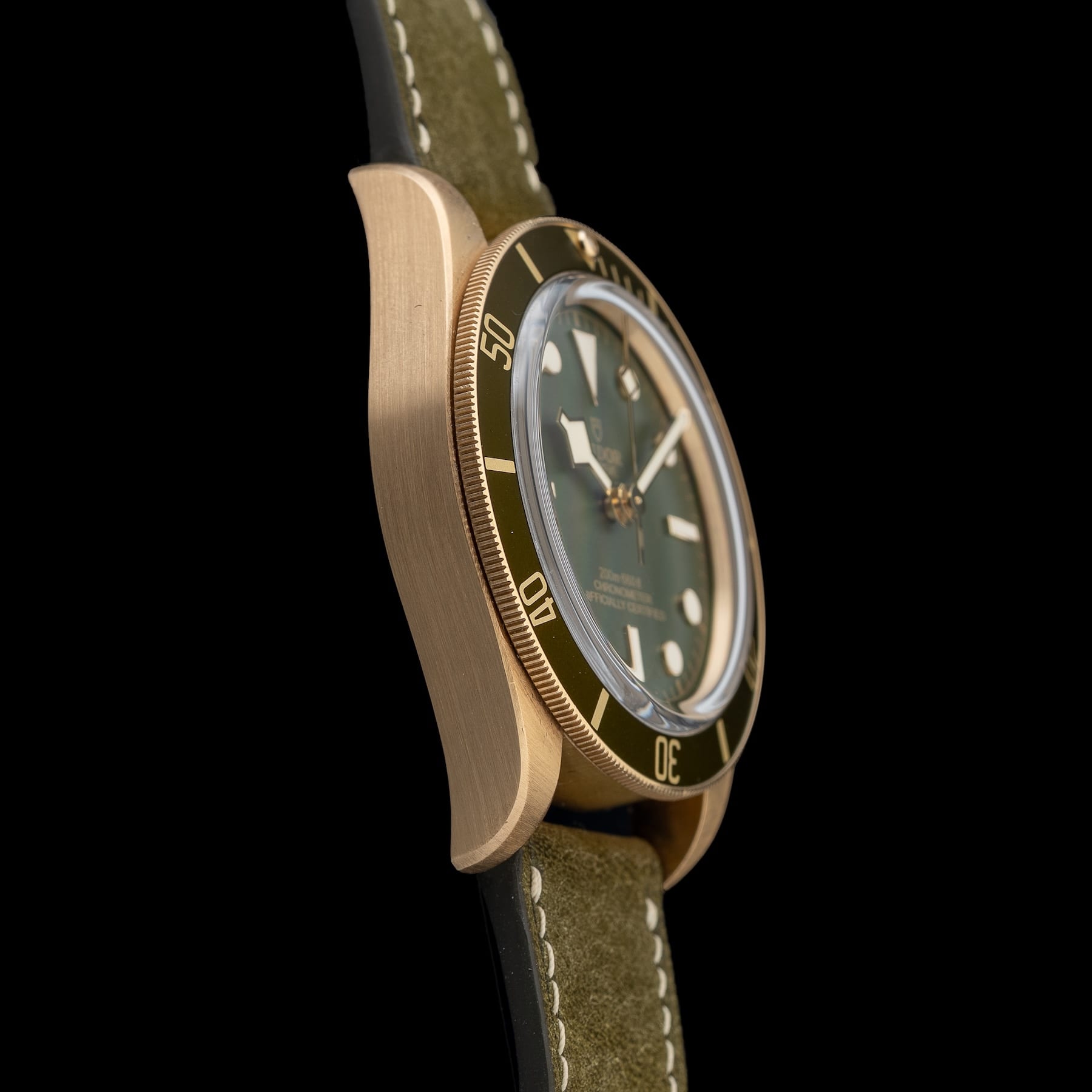 TUDOR Yellow Gold Black Bay 79018V