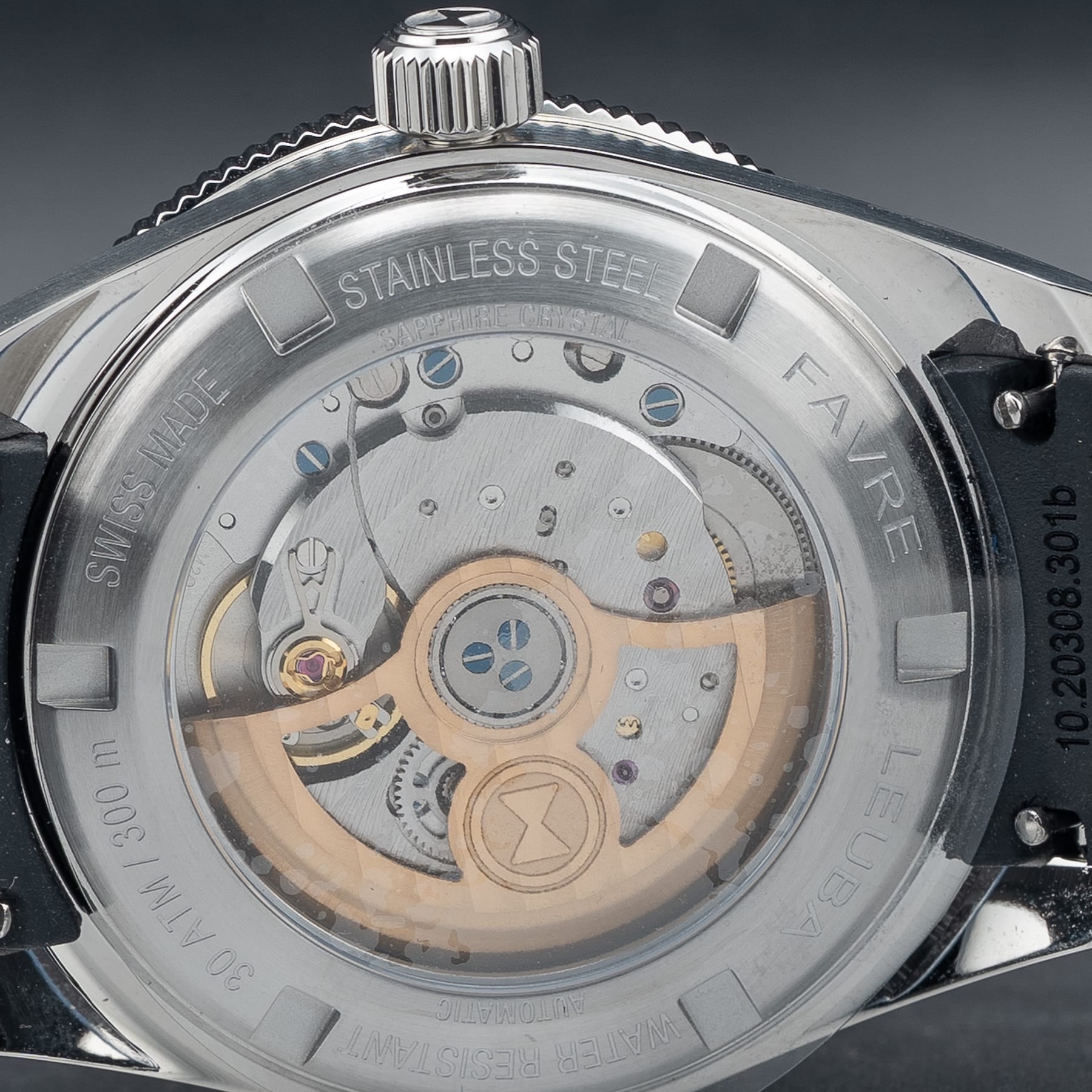 Favre Leuba 00.20308.101.06.301 Deep Raider Renaissance Grey Dial On Strap