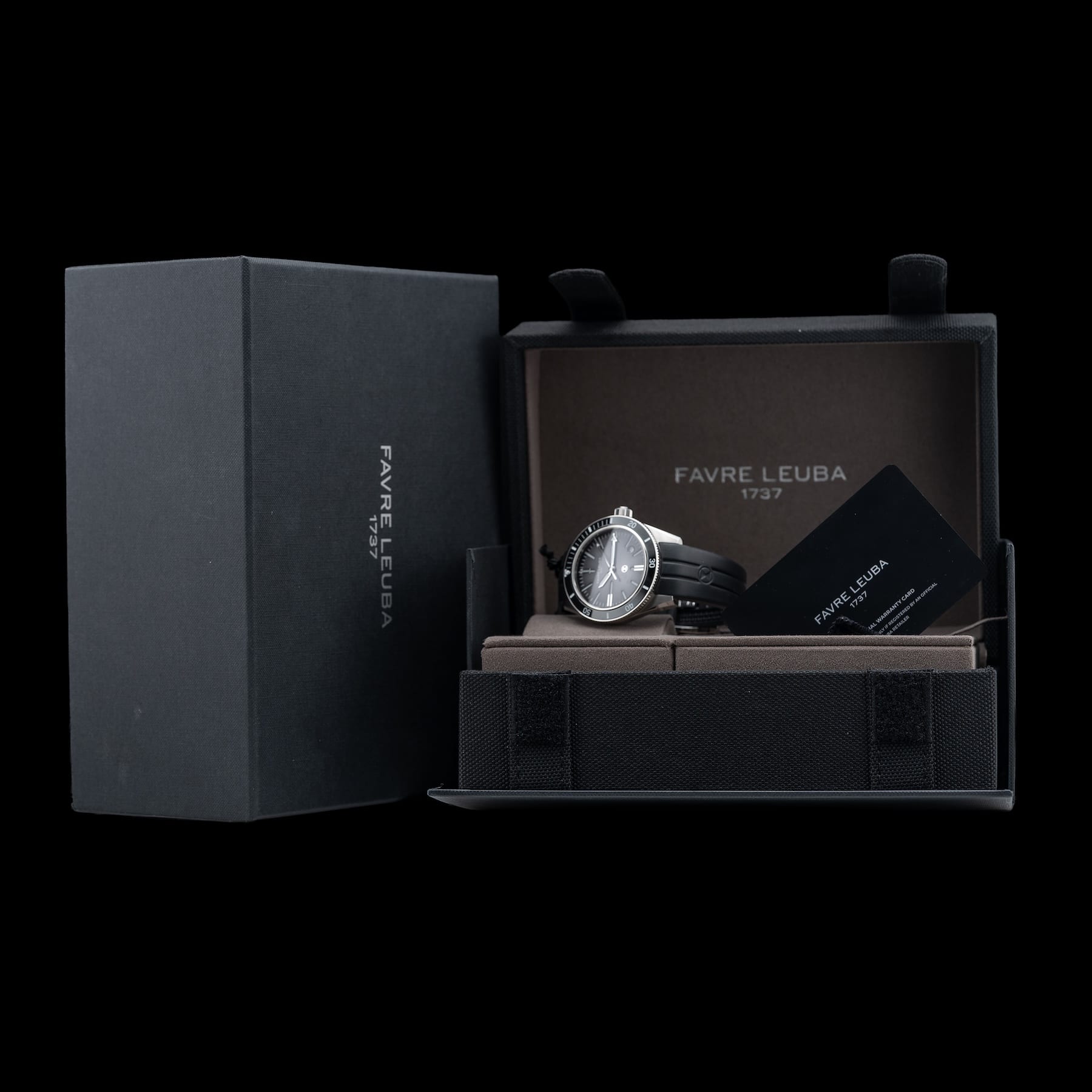 Favre Leuba 00.20308.101.06.301 Deep Raider Renaissance Grey Dial On Strap