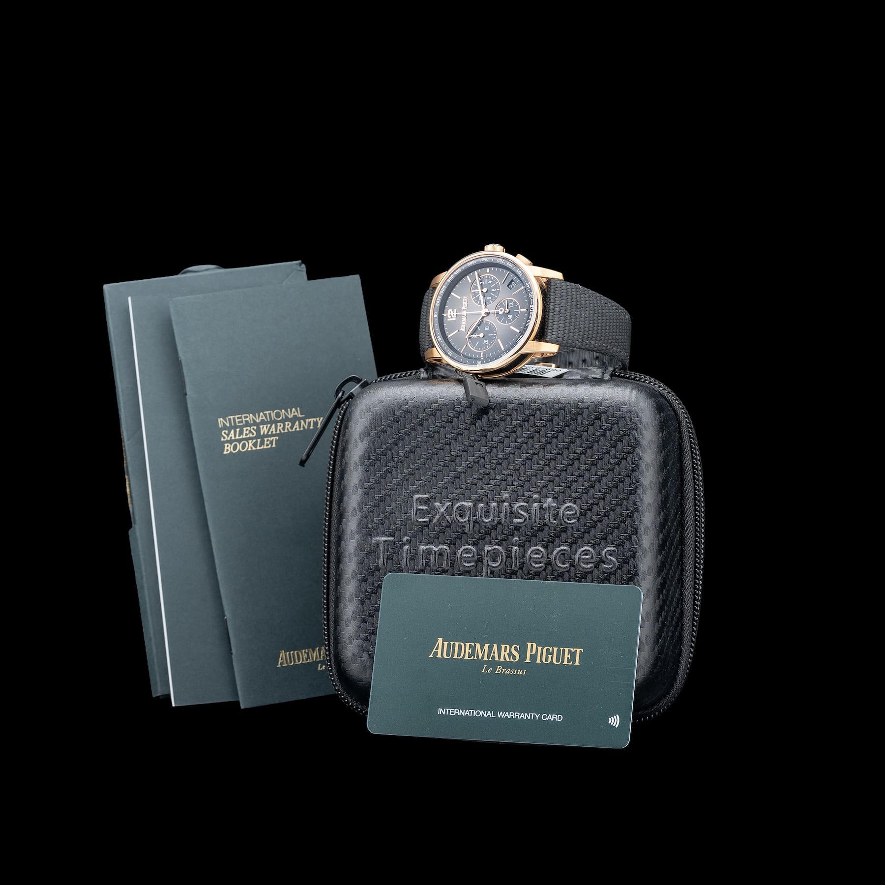 Audemars Piguet Rose Gold Chronograph Smoked Dial 26393OR