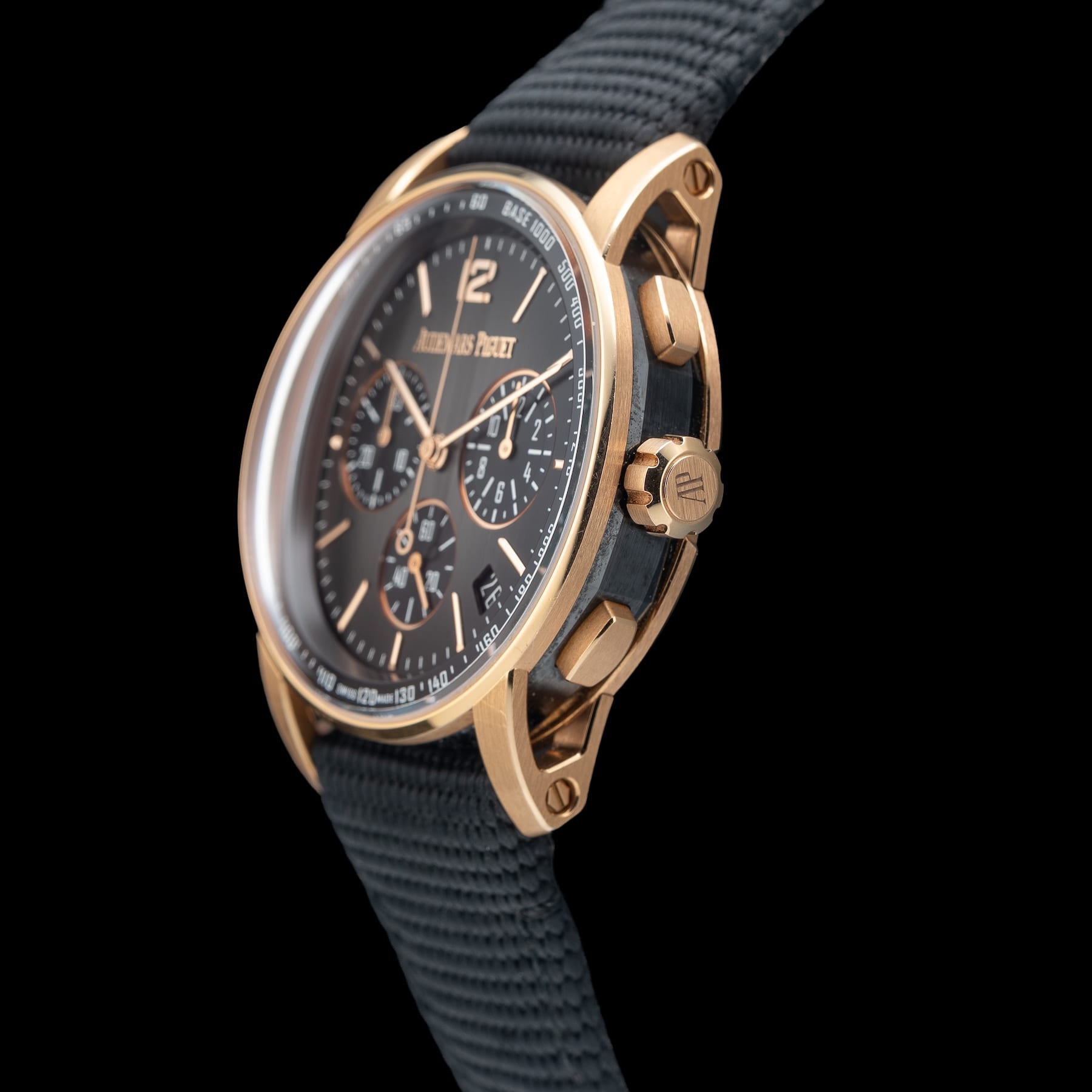 Audemars Piguet Rose Gold Chronograph Smoked Dial 26393OR