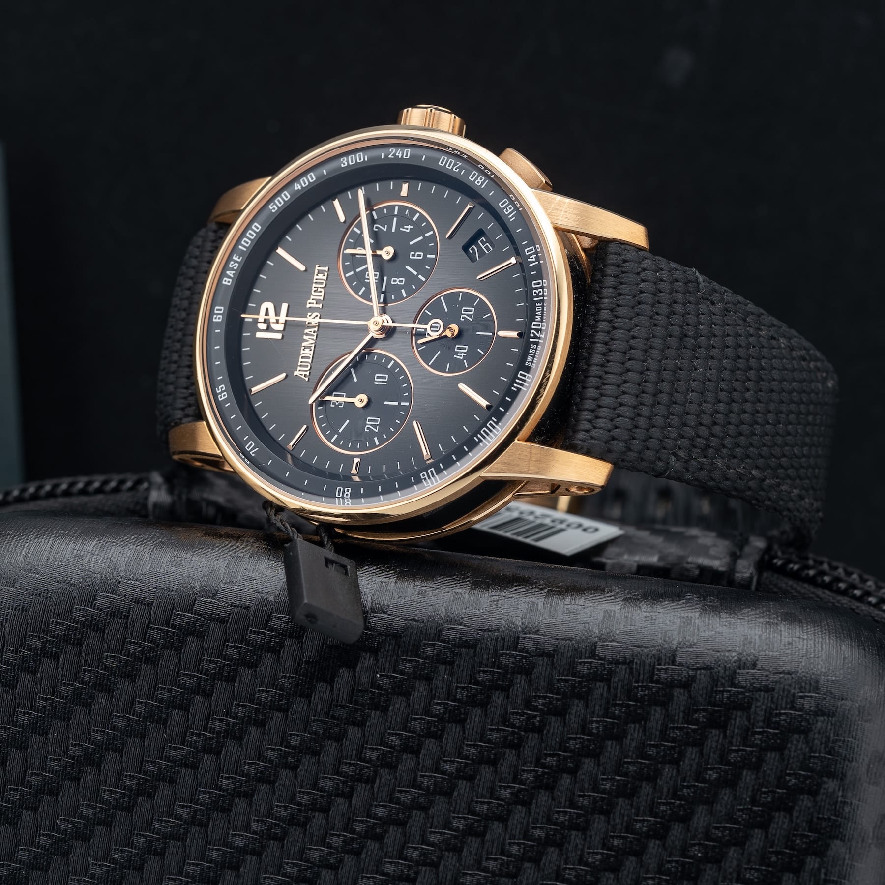 Audemars Piguet Rose Gold Chronograph Smoked Dial 26393OR