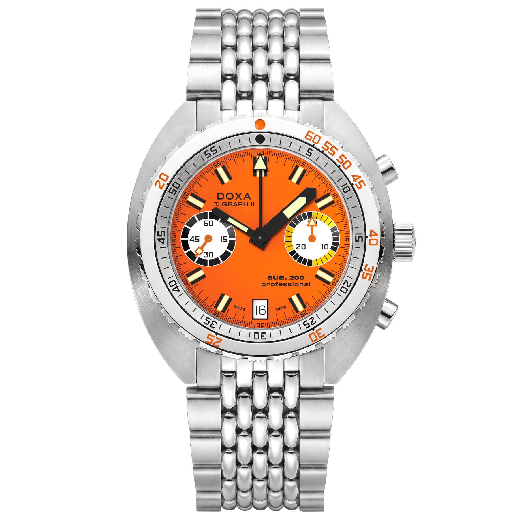 DOXA SUB 200 T.Graph II Professional on Bracelet 806.10.351.10
