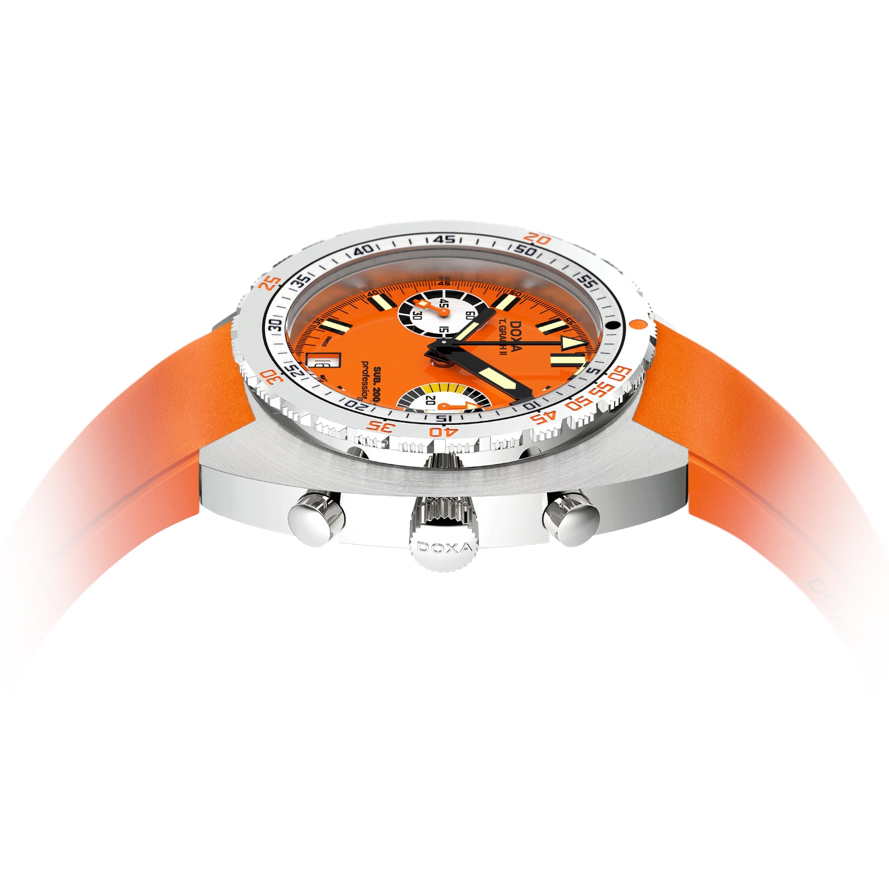 DOXA SUB 200 T.Graph II Professional on Strap 806.10.351.21