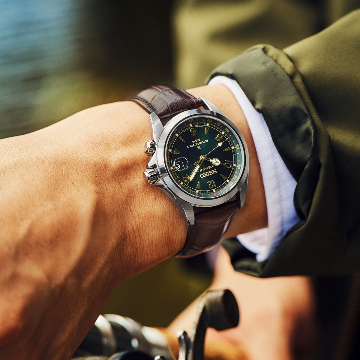 Seiko Prospex SPB507 Alpinist Mechanical Green Dial