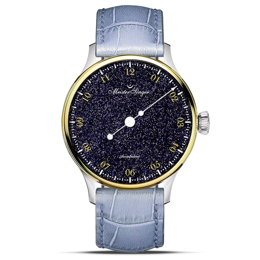 MeisterSinger Pangaea Aventurine Gold PMN9908AVLG