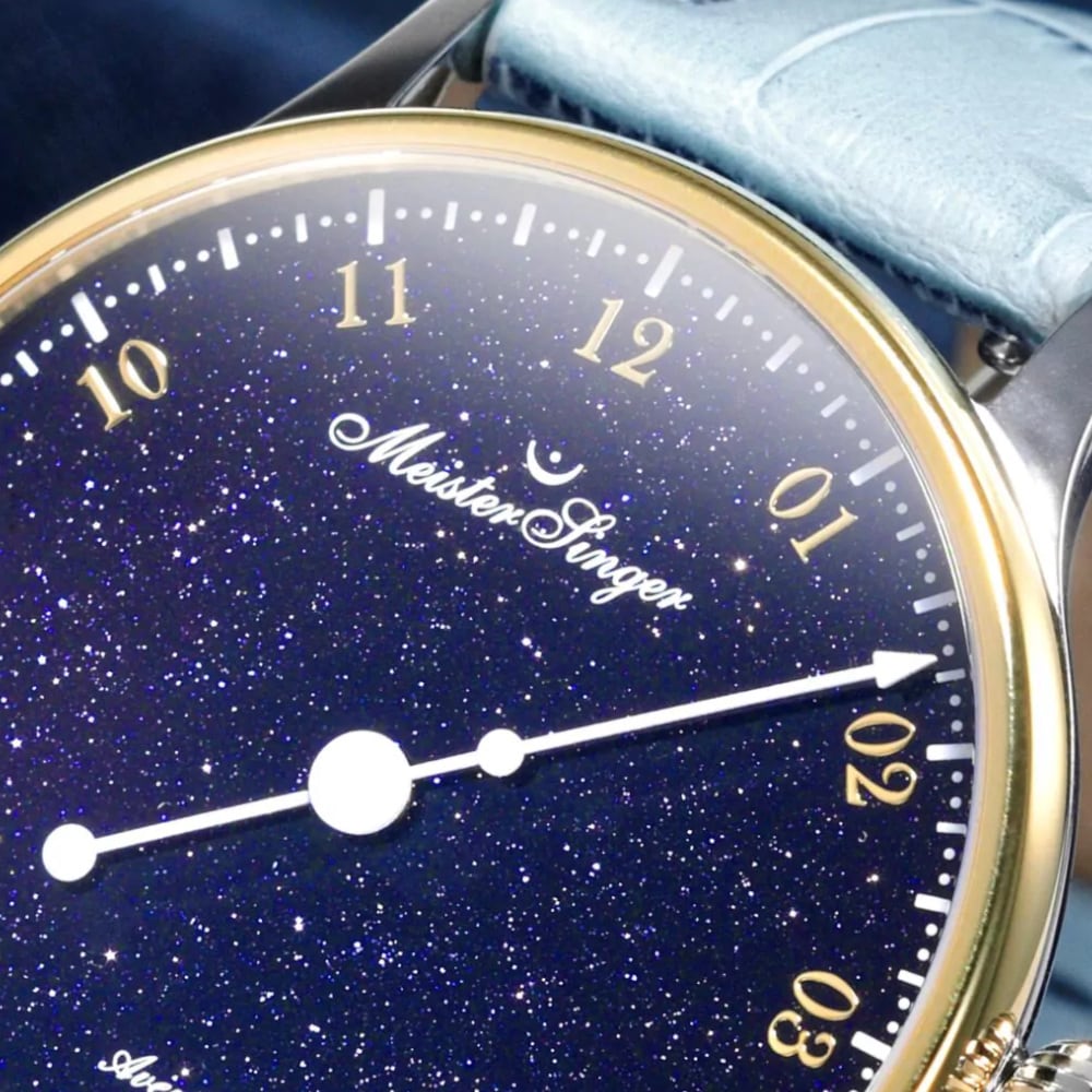 MeisterSinger Pangaea Aventurine Gold PMN9908AVLG