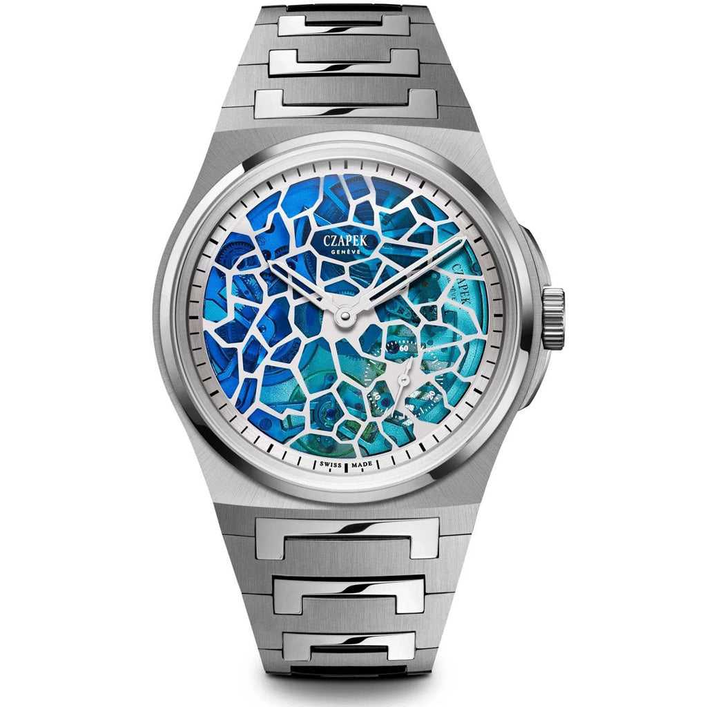 Czapek Antarctique Plique-À-Jour Polar Blue