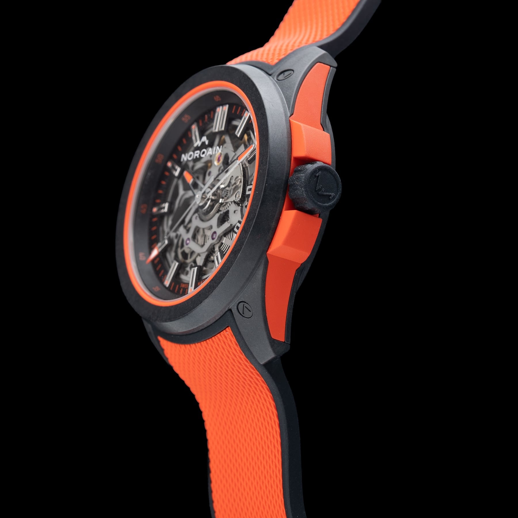 Norqain Wild One Skeleton Coral N3000.07Q31.B13