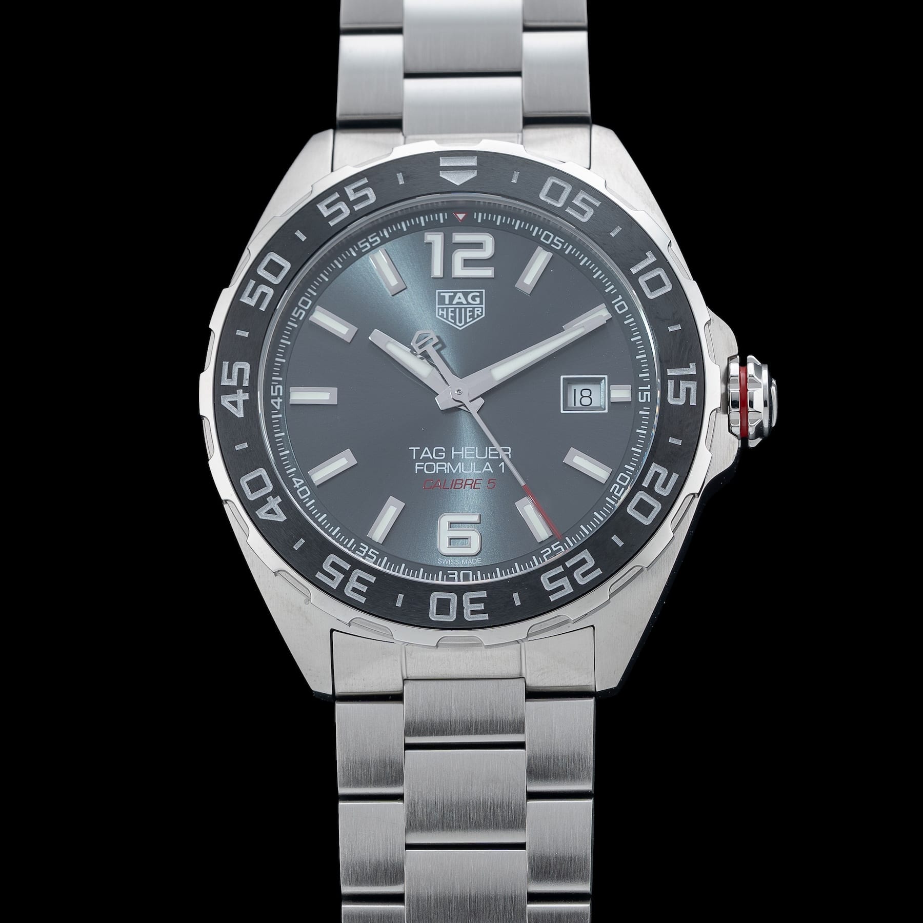 TAG Heuer WAZ2011.BA0842 Formula 1 Calibre 5 Automatic, 43mm, Steel
