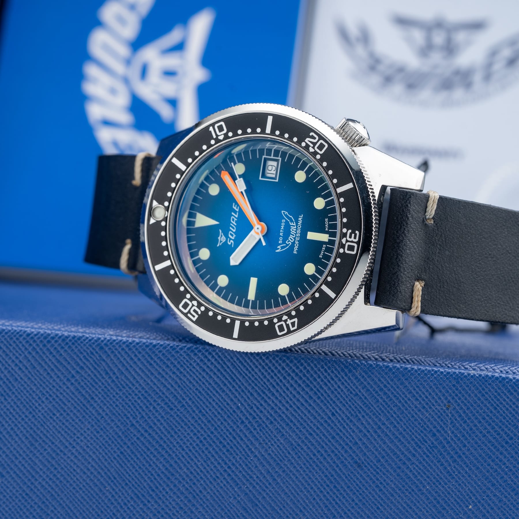 Squale 500m 1521 Blue 1521PROFD.PB