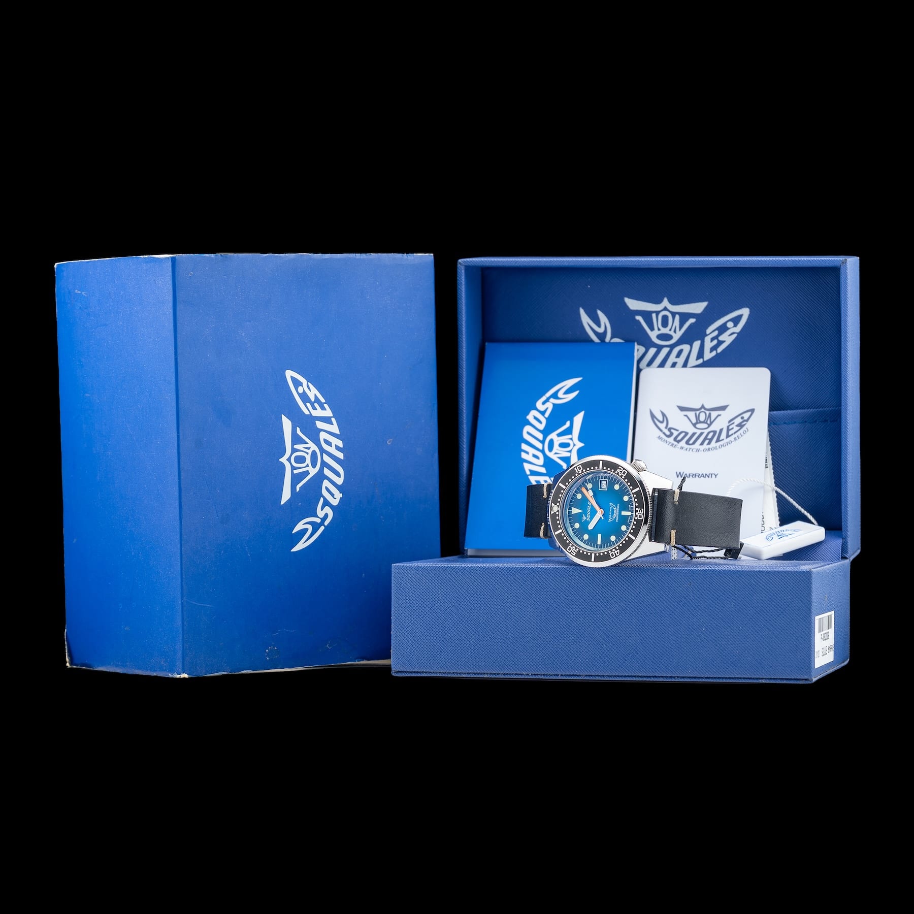 Squale 500m 1521 Blue 1521PROFD.PB