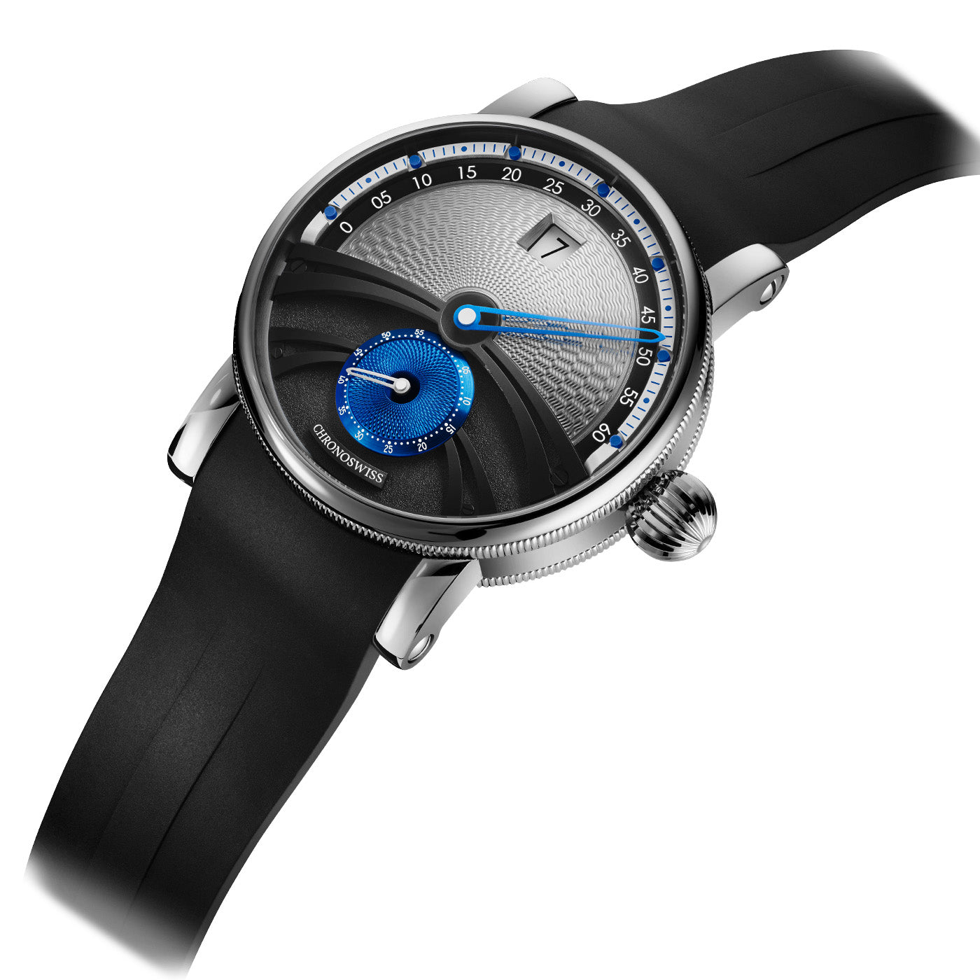 Chronoswiss Evolution Delphis Silver CH-1423T.1-BKSI