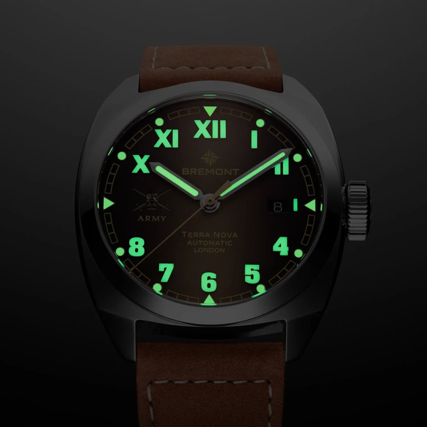 Bremont HMAF Terra Nova 40.5mm Date TN40-DT-SS-HMAF-BR-LS