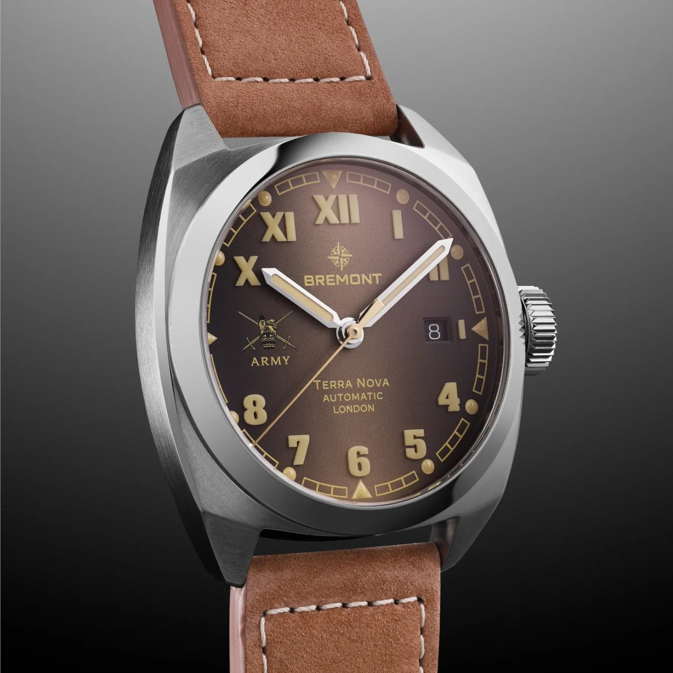 Bremont HMAF Terra Nova 40.5mm Date TN40-DT-SS-HMAF-BR-LS