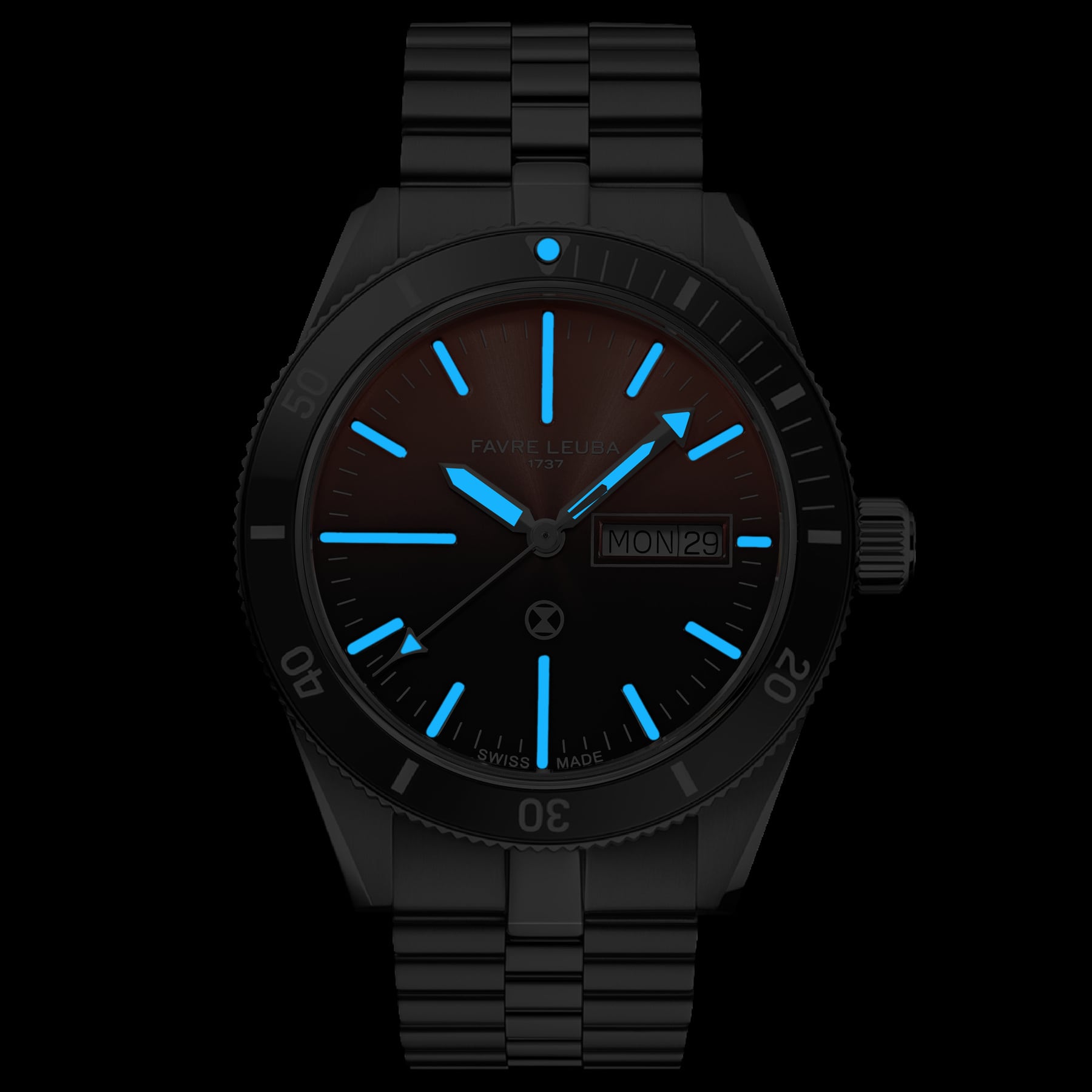 Favre Leuba Deep Raider Day Date 00.20311.110.09.200
