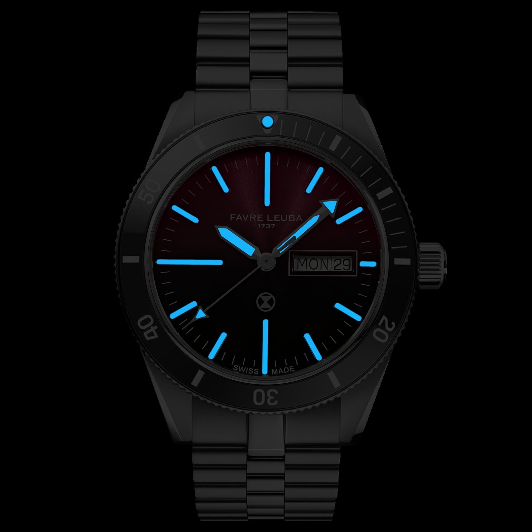 Favre Leuba Deep Raider Day Date 00.20311.110.10.200