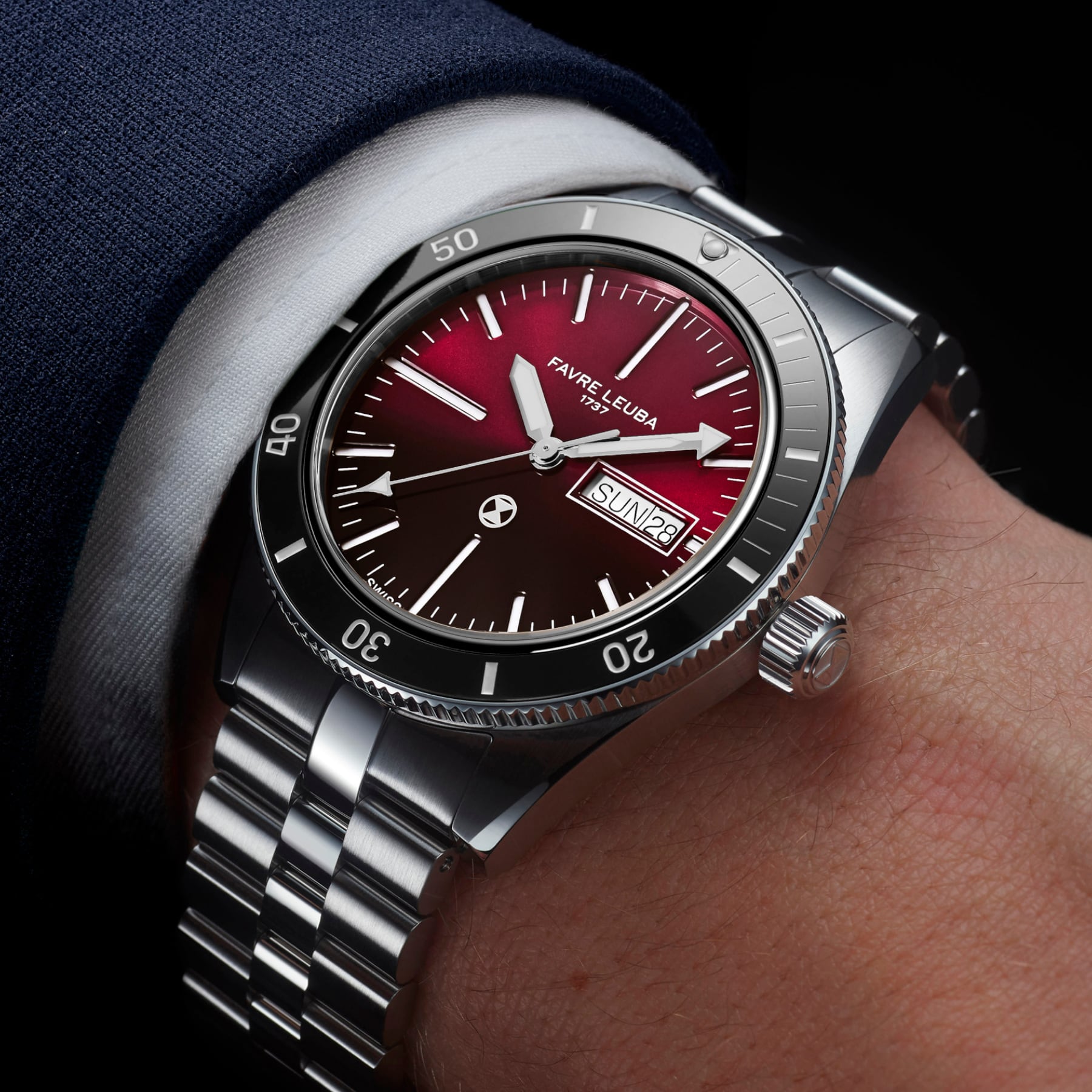 Favre Leuba Deep Raider Day Date 00.20311.110.10.200