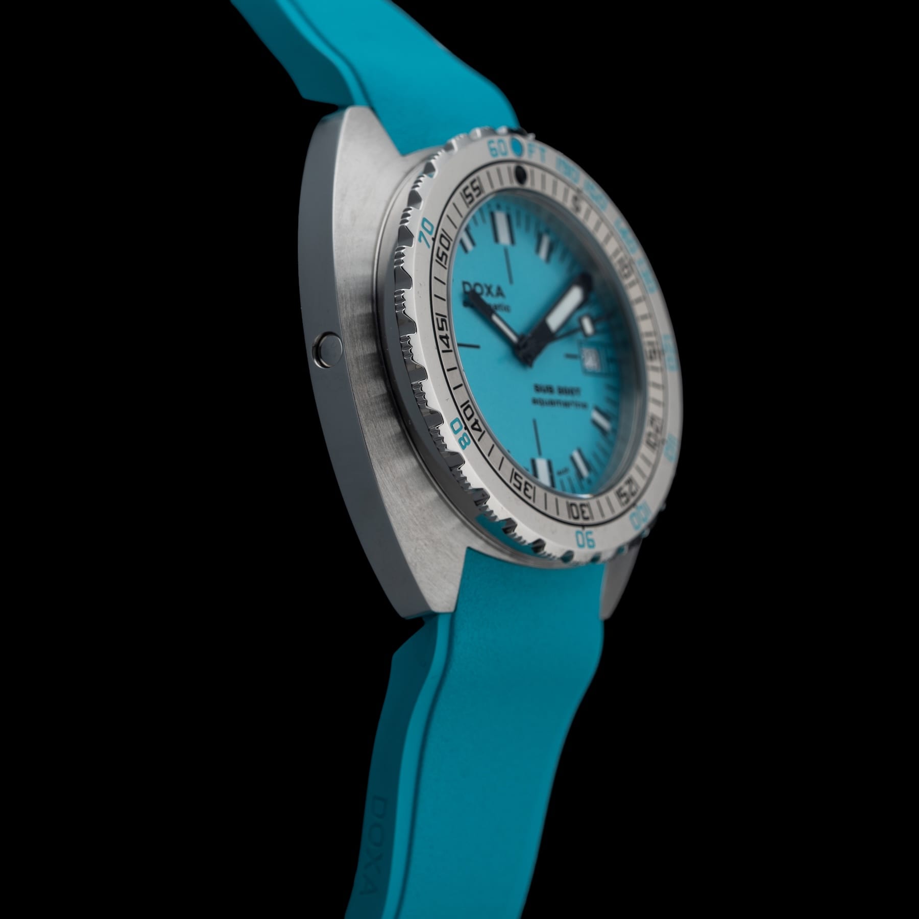 DOXA Sub 300T Aquamarine 840.10.241.25 on Strap