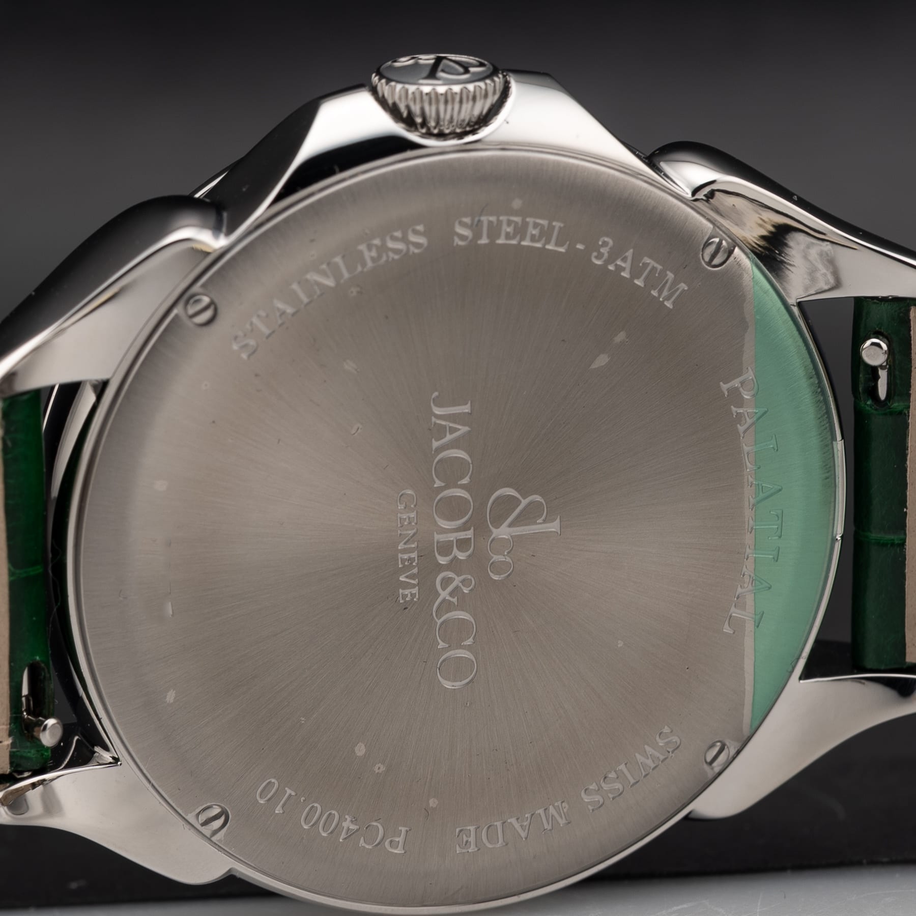 Jacob & Co. Palatial Classic Malachite on Strap PC400.10.AA.AC.ABALA