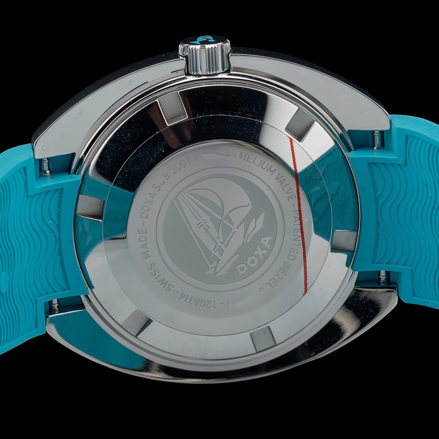 DOXA Sub 300T Aquamarine 840.10.241.25 on Strap