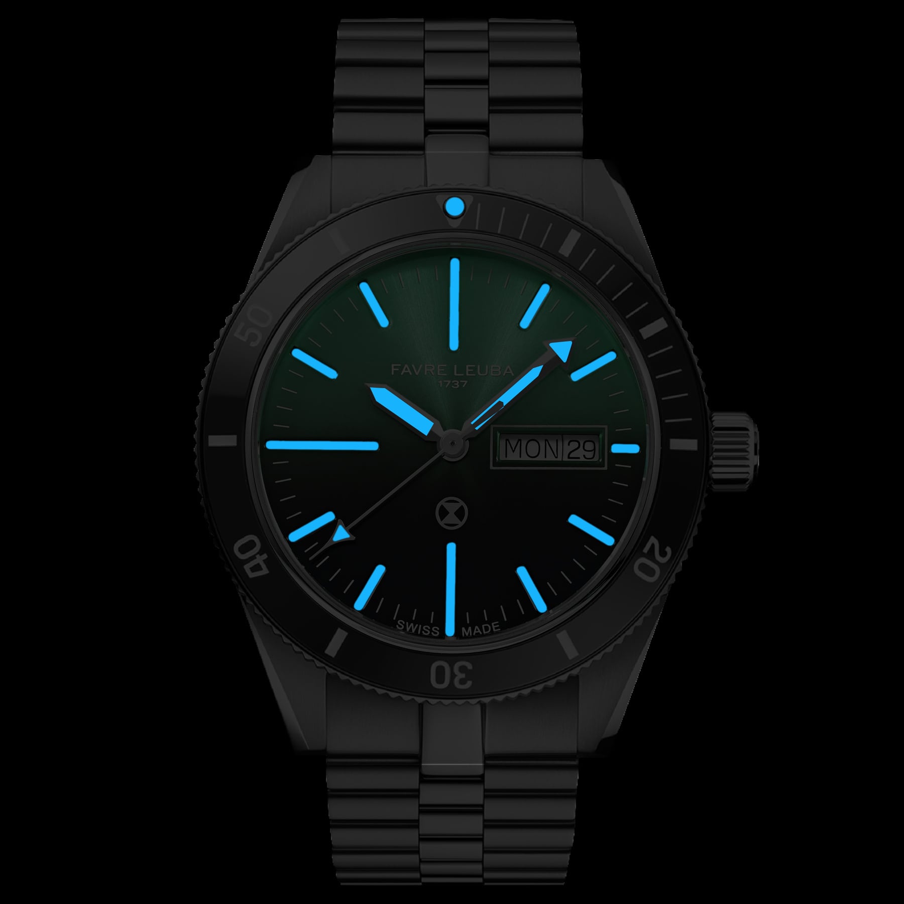 Favre Leuba Deep Raider Day Date 00.20311.110.03.200