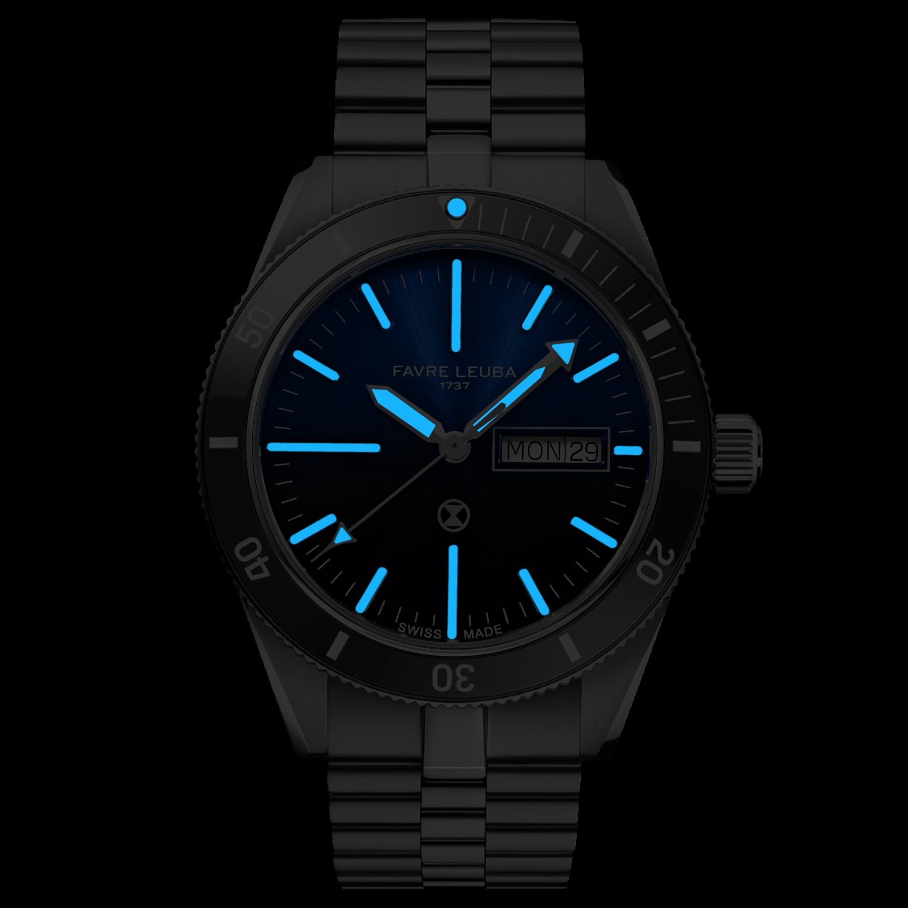 Favre Leuba Deep Raider Day Date 00.20311.110.02.200
