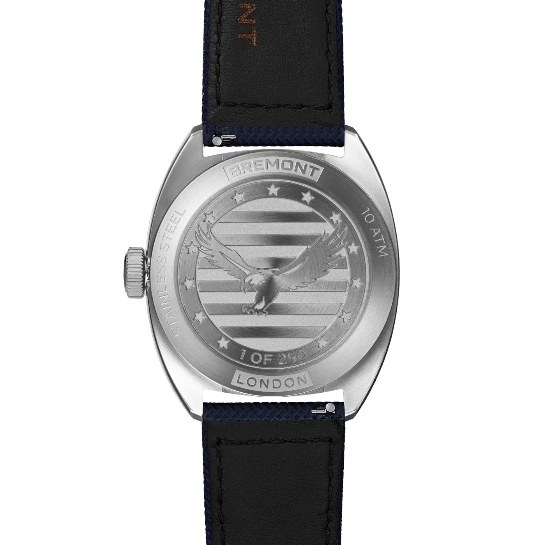 Bremont Terra Nova 40.5mm Jumping Hour 1776 Leather Strap