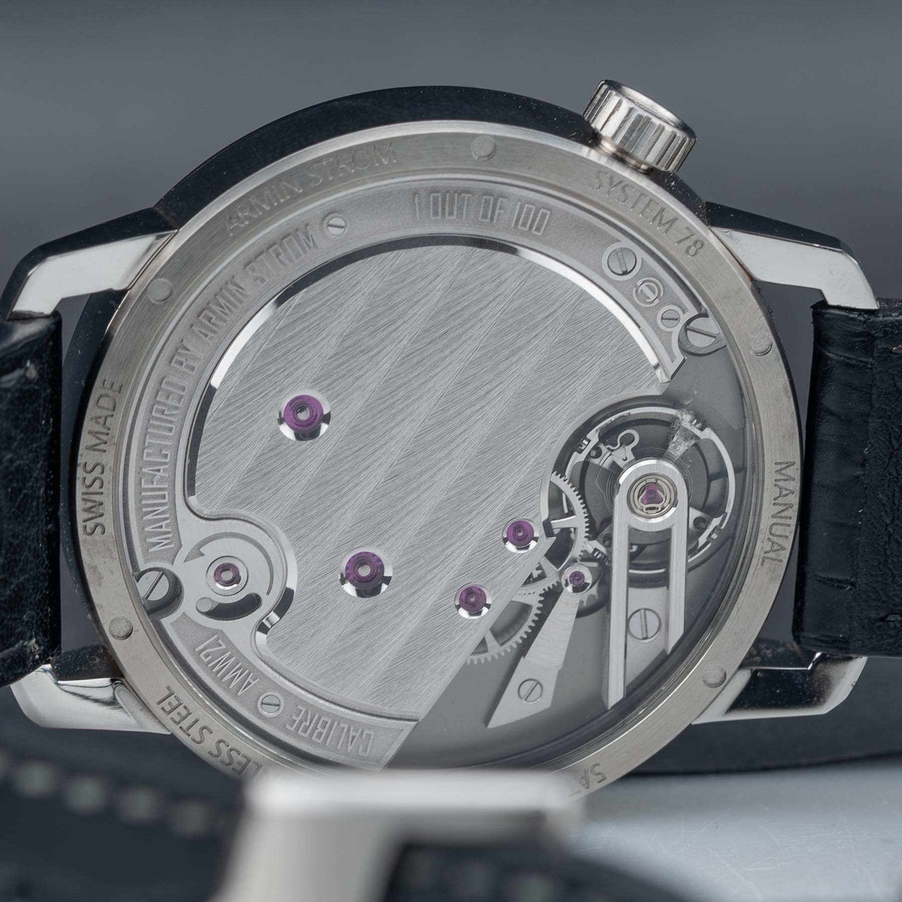 Armin Strom Tribute 1 Black Dial ST21-TRI.90.AL.M.35