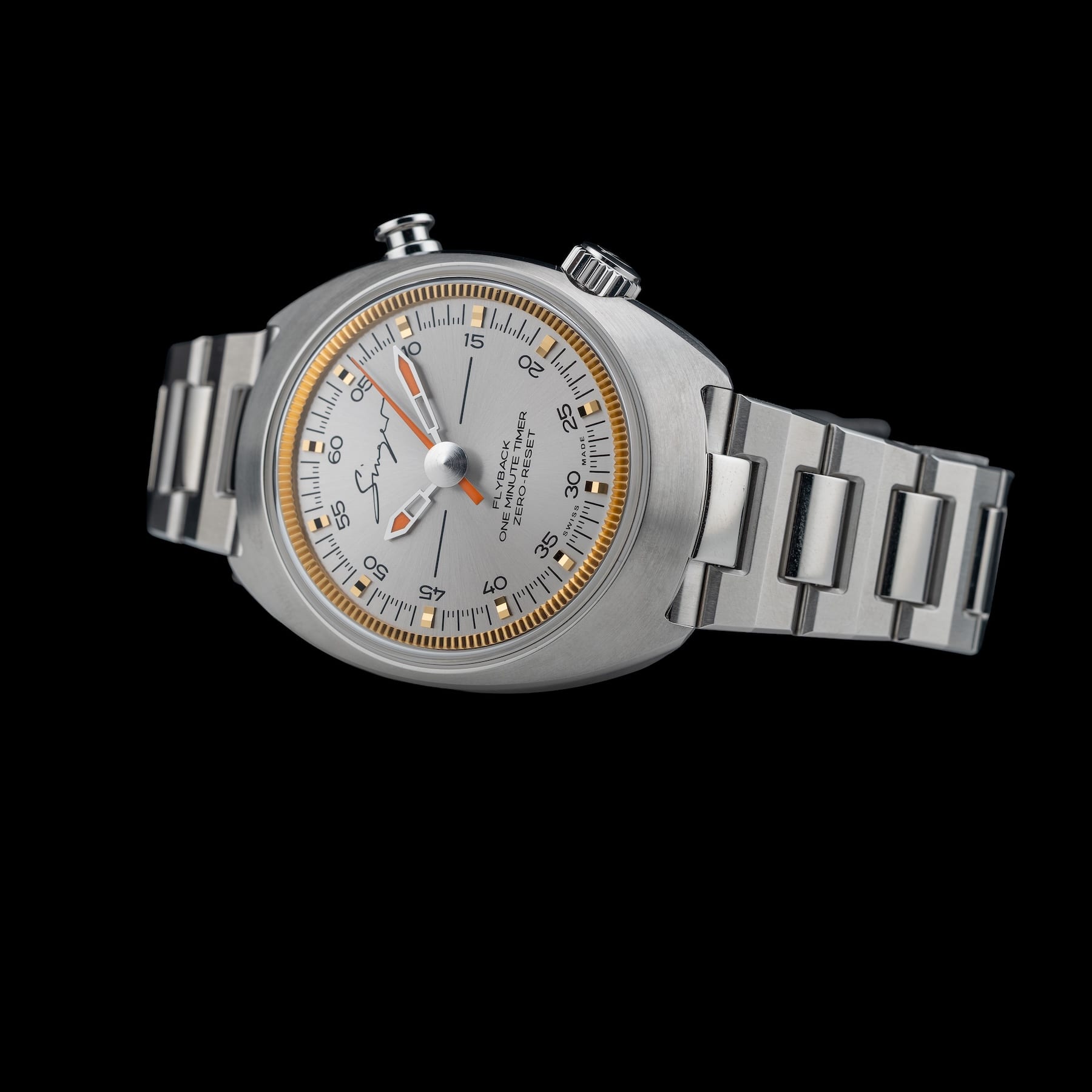Singer Reimagined 1969 Timer Sunray Grey SR301-S