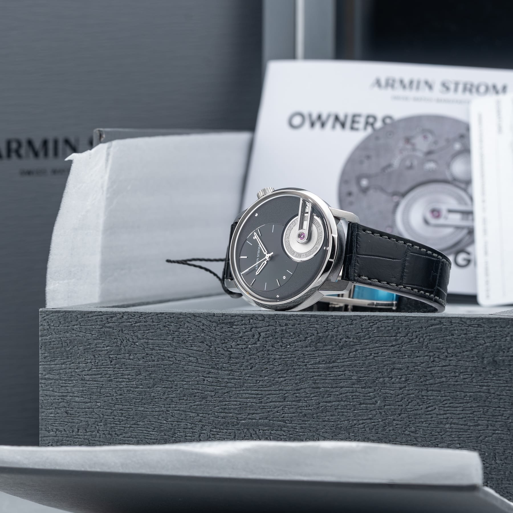 Armin Strom Tribute 1 Black Dial ST21-TRI.90.AL.M.35