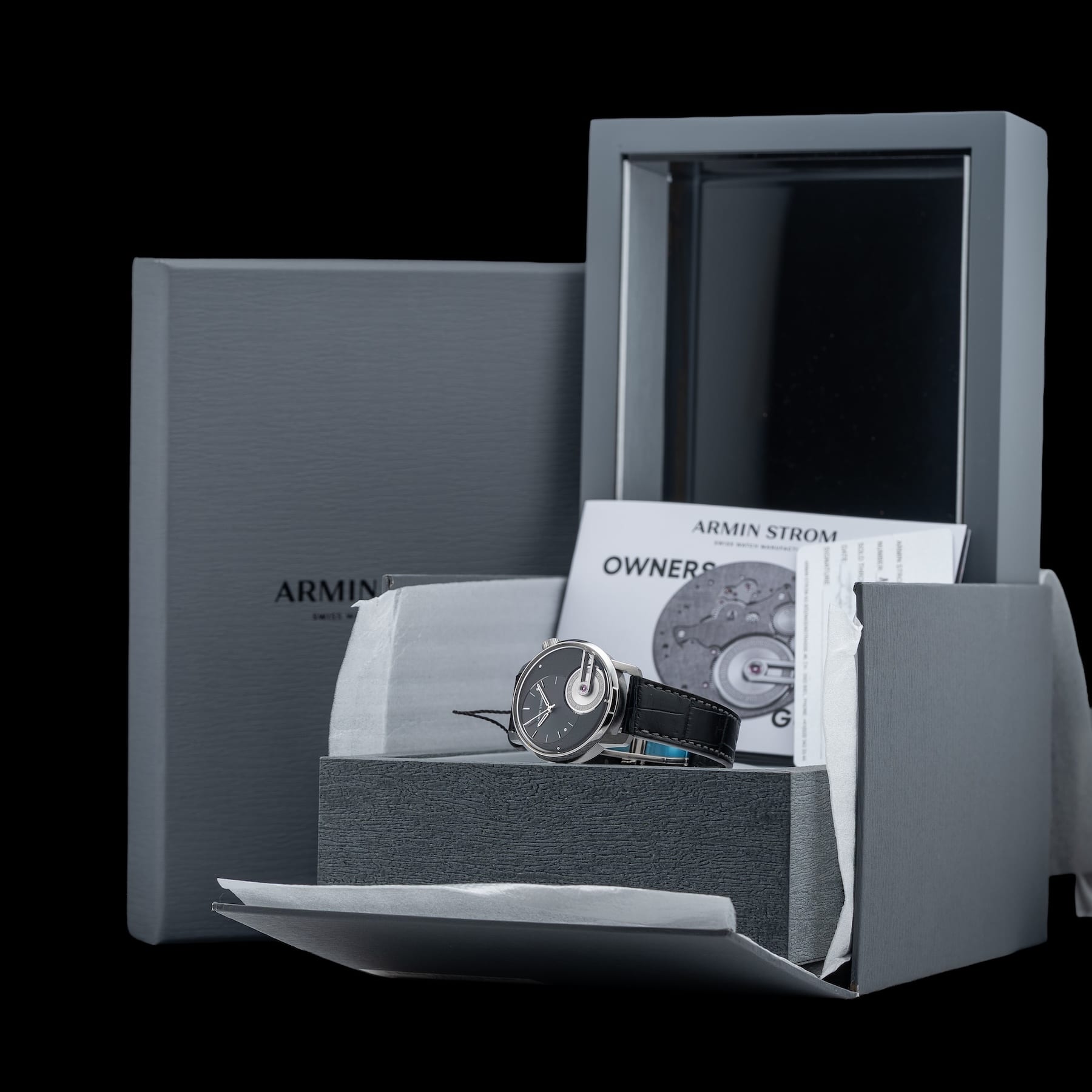Armin Strom Tribute 1 Black Dial ST21-TRI.90.AL.M.35