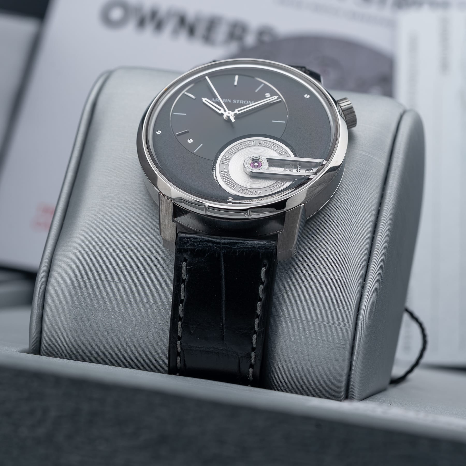 Armin Strom Tribute 1 Black Dial ST21-TRI.90.AL.M.35