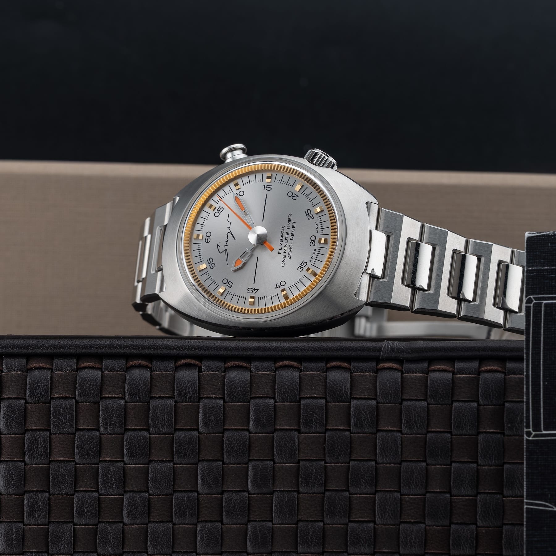 Singer Reimagined 1969 Timer Sunray Grey SR301-S