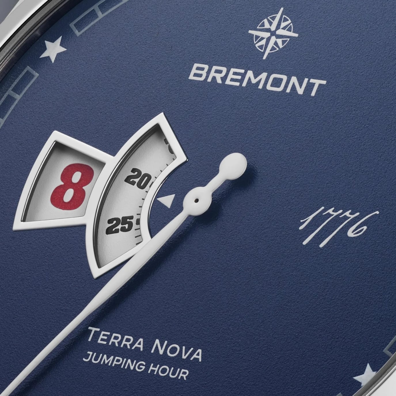 Bremont Terra Nova 40.5mm Jumping Hour 1776 On Bracelet
