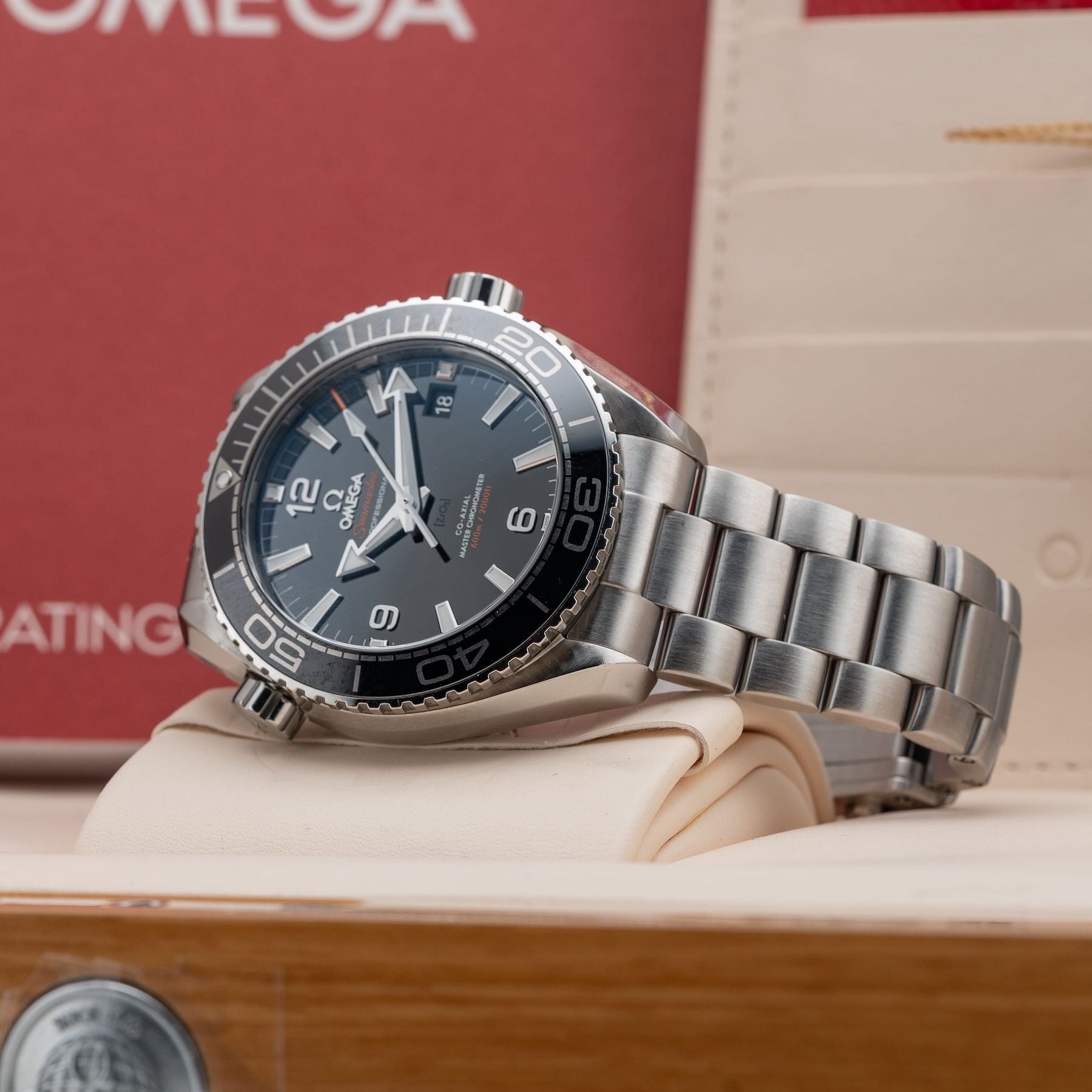Omega Seamaster Planet Ocean Black Dial 215.30.44.21.01.001