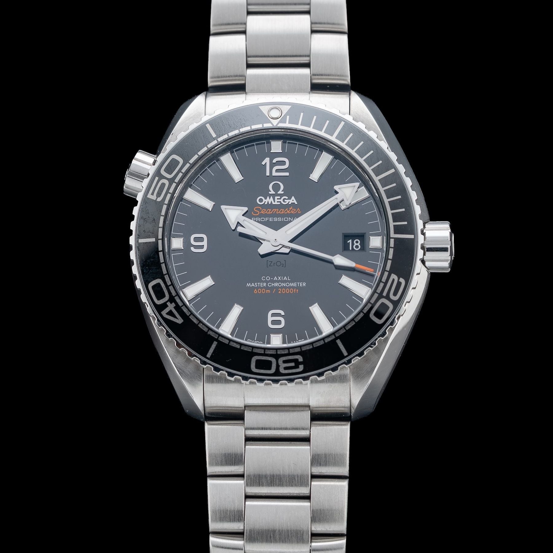 Omega Seamaster Planet Ocean Black Dial 215.30.44.21.01.001