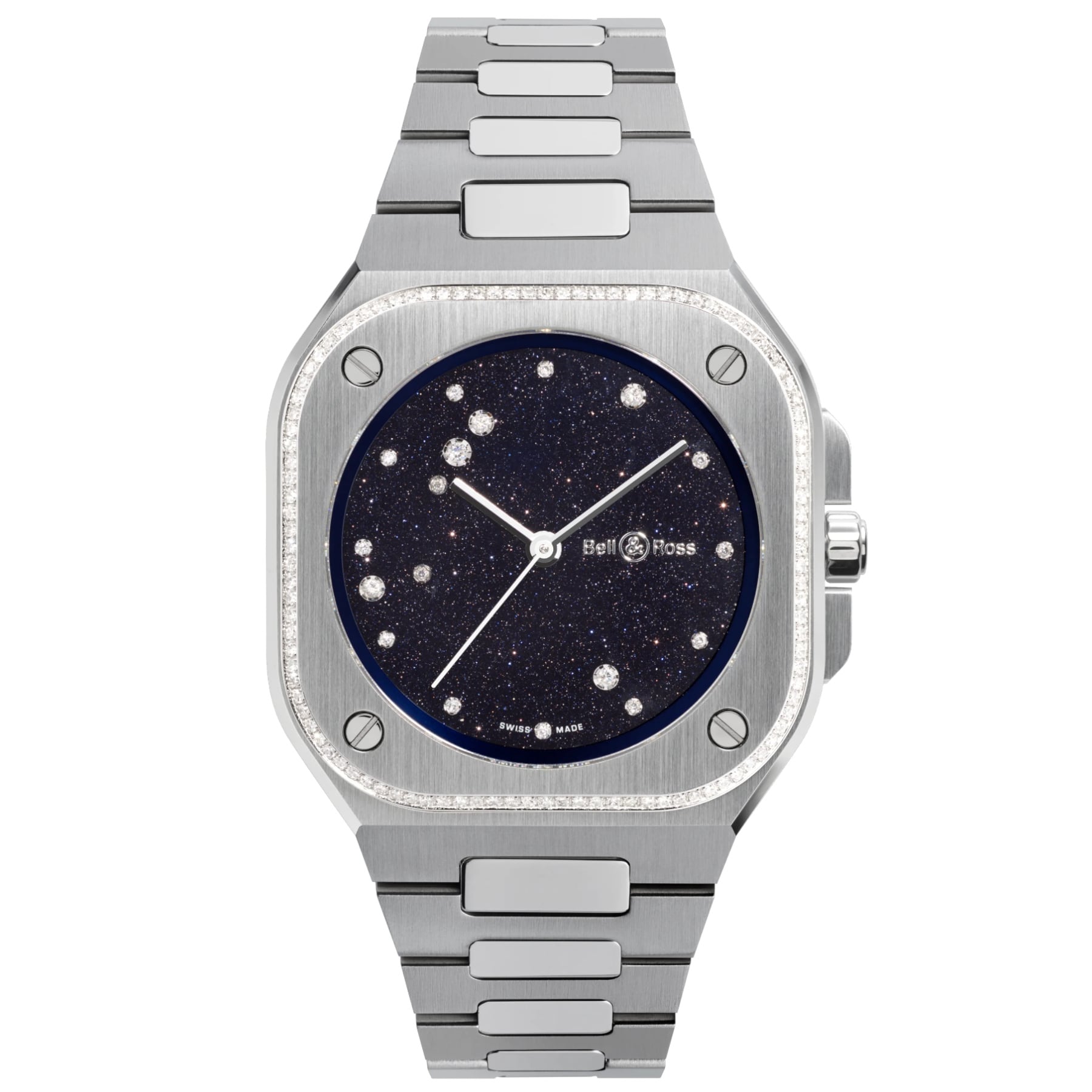 Bell & Ross BR-05 36mm Blue Diamond Eagle Diamonds