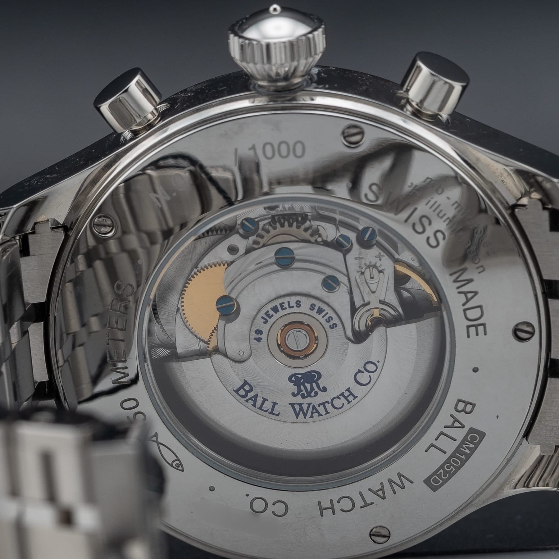 Ball Watch Trainmaster Cannonball Chronograph CM1052D-S7J-BE