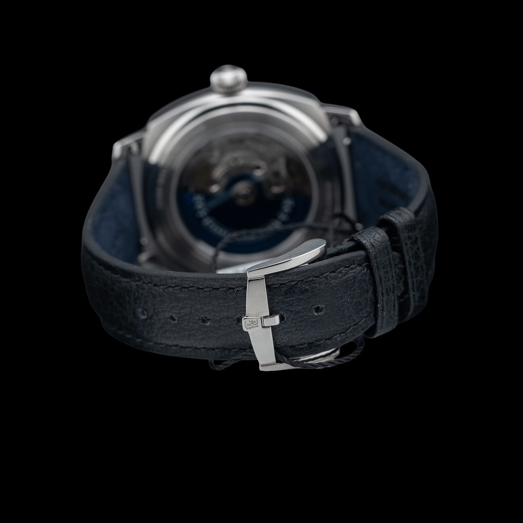 Fears Brunswick 40.5 Jump Hour Coral On Buffalo Leather Strap BS240.500A.114.047