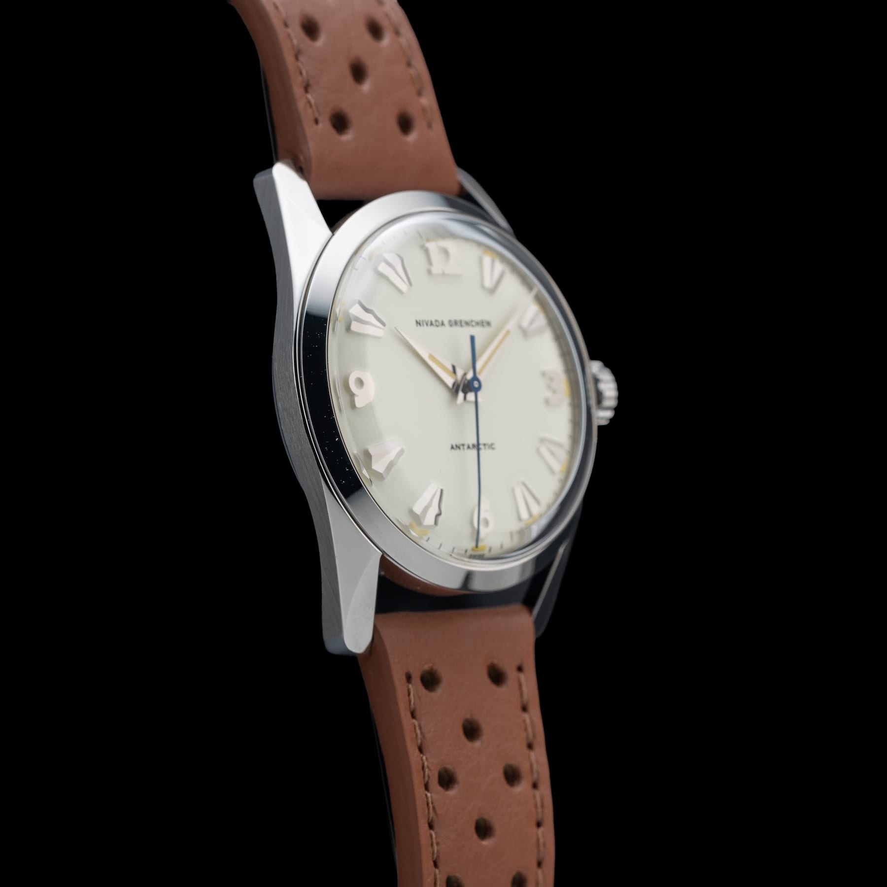 Nivada Grenchen Antarctic 35mm Beige Luminova 35001M41