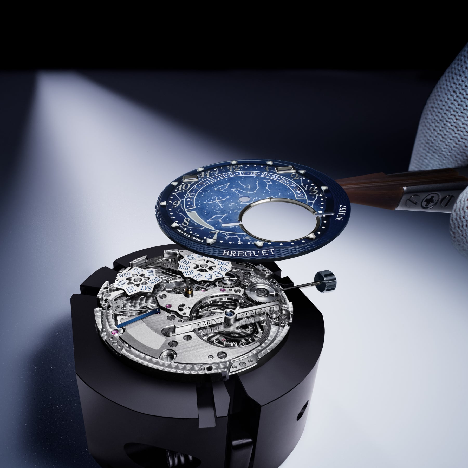 Breguet Marine Tourbillon Equation Marchante 5887PT/YS/PW0 Sl