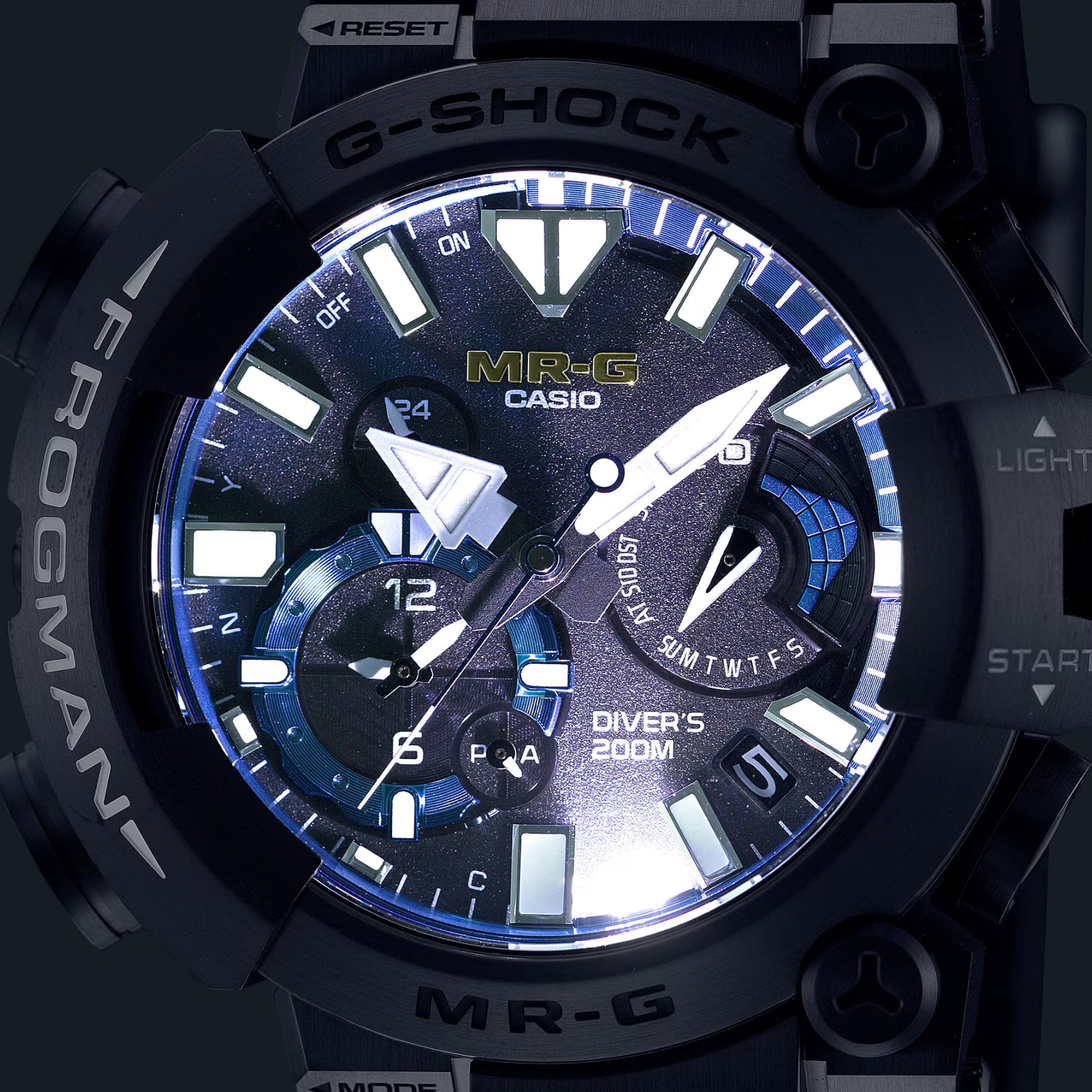 G-Shock MR-G 30th Anniversary Brinicle MRGBF1000EB-1A