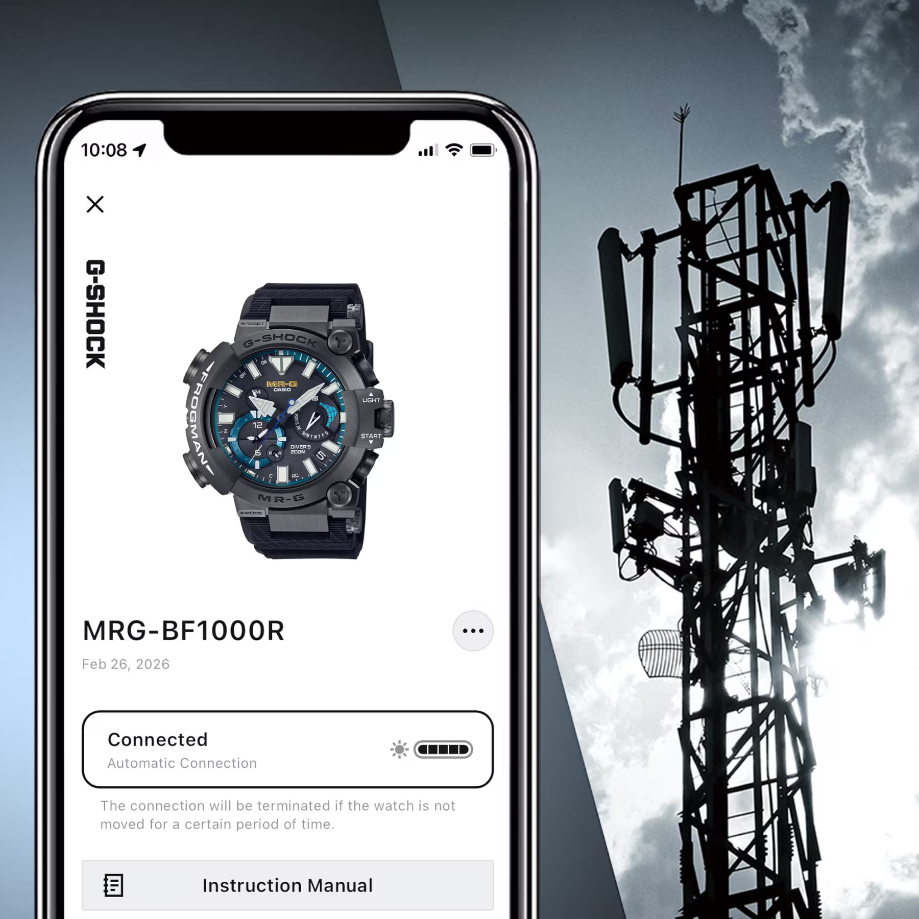 G-Shock MR-G 30th Anniversary Brinicle MRGBF1000EB-1A