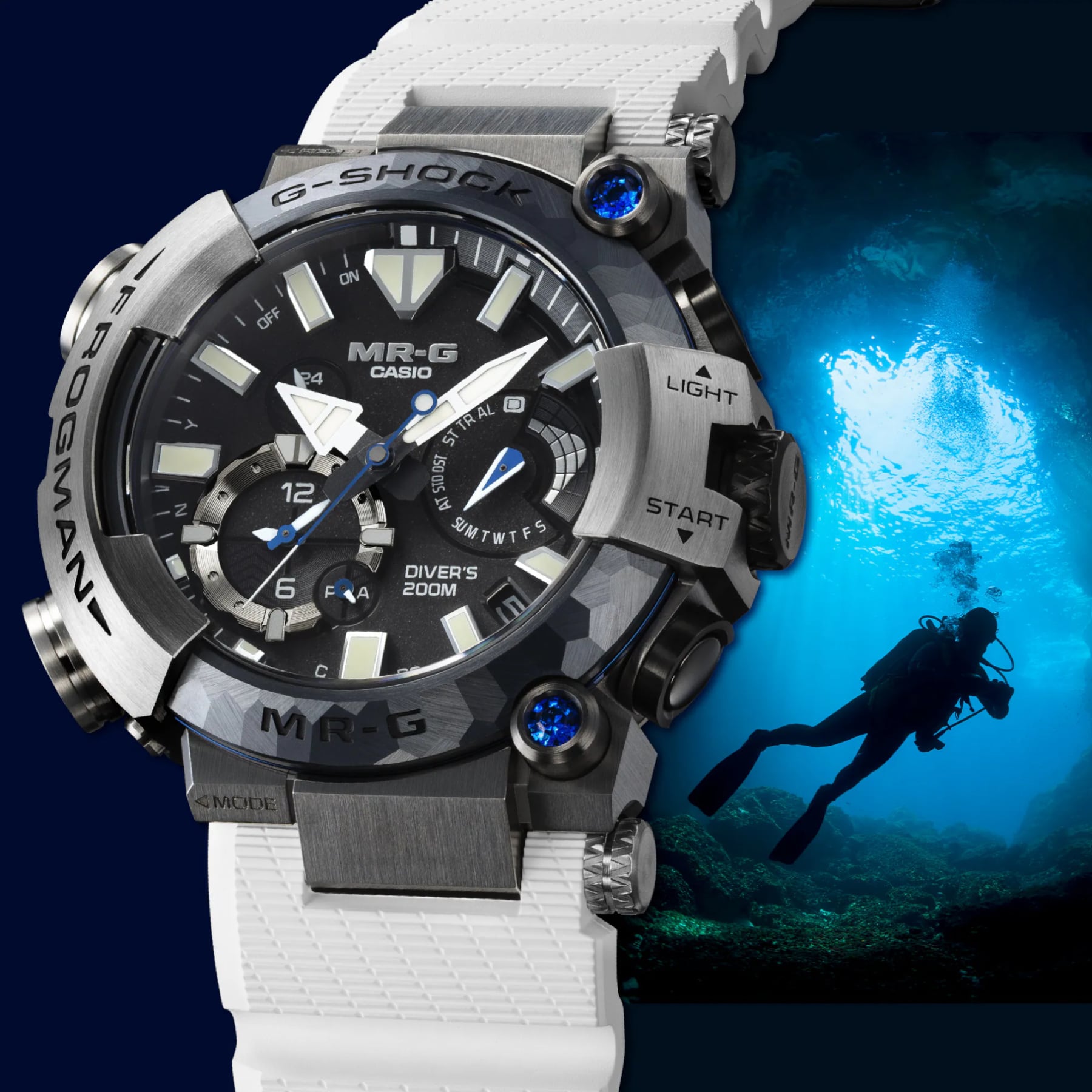 G-Shock MR-G 30th Anniversary Brinicle MRGBF1000EB-1A