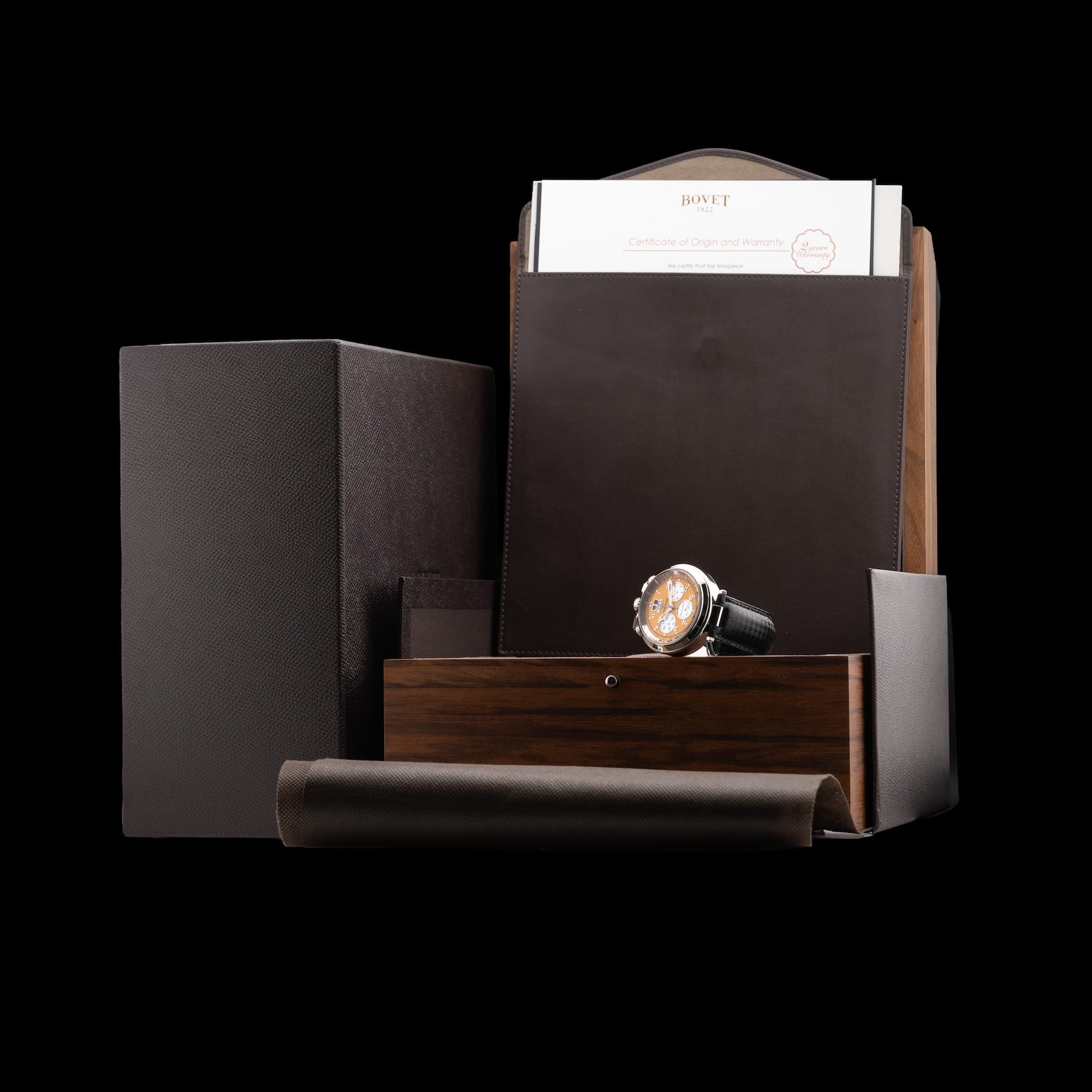 Bovet Sportster Orange Dial Steel SP0480