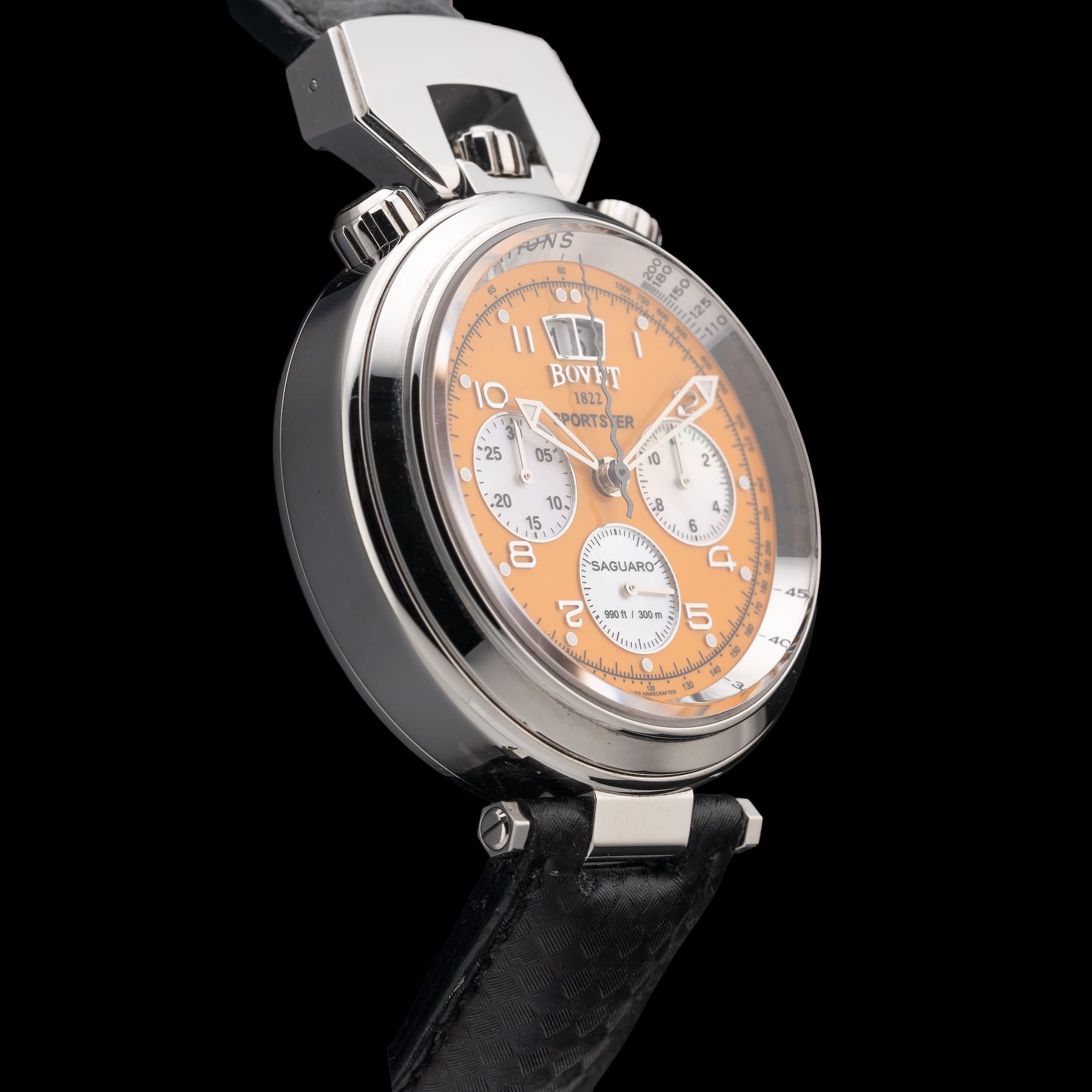 Bovet Sportster Orange Dial Steel SP0480