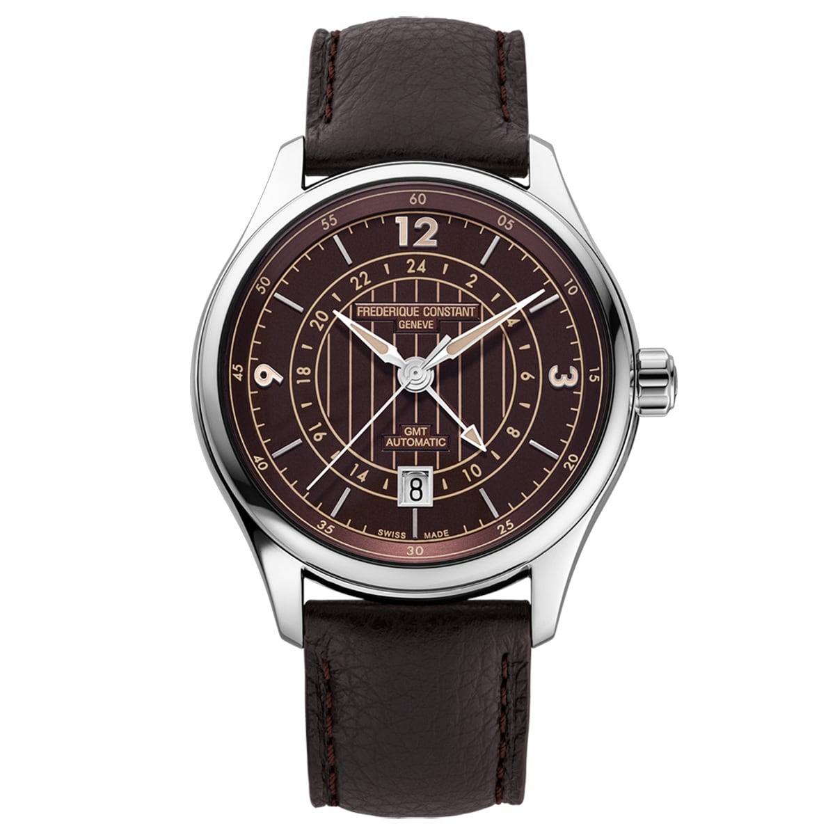 Frederique Constant Classics Runabout Automatic GMT FC-350RBR5B6